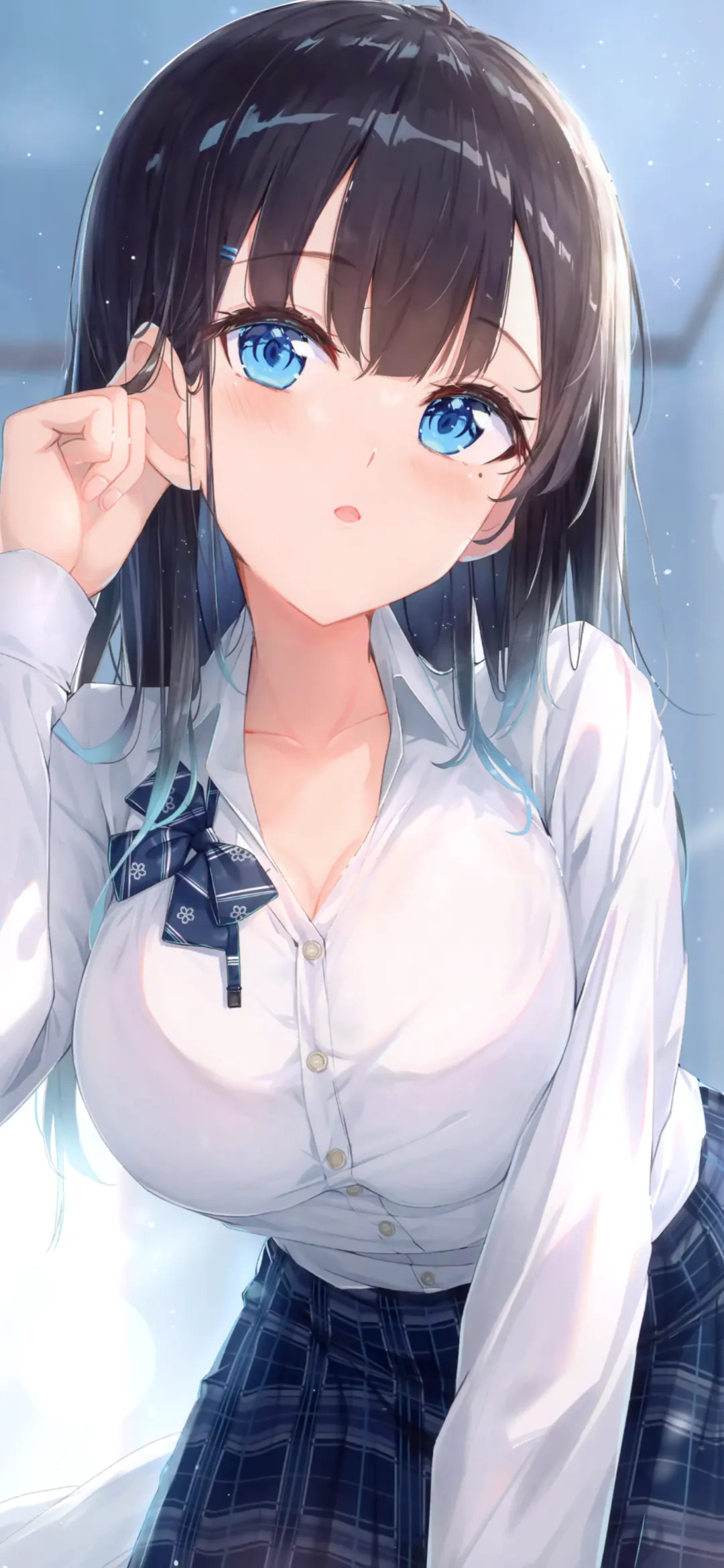 【动漫壁纸】绝区零 艾莲乔 初音未来 JK制服 就连说再见的资格我也不配 动漫壁纸-第2张