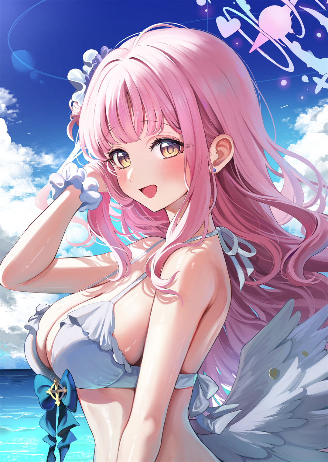【插画精选】圣园弥香 哈啤酒 烧烤的美少女 星铁流萤 会员美图推荐 插画精选-第2张