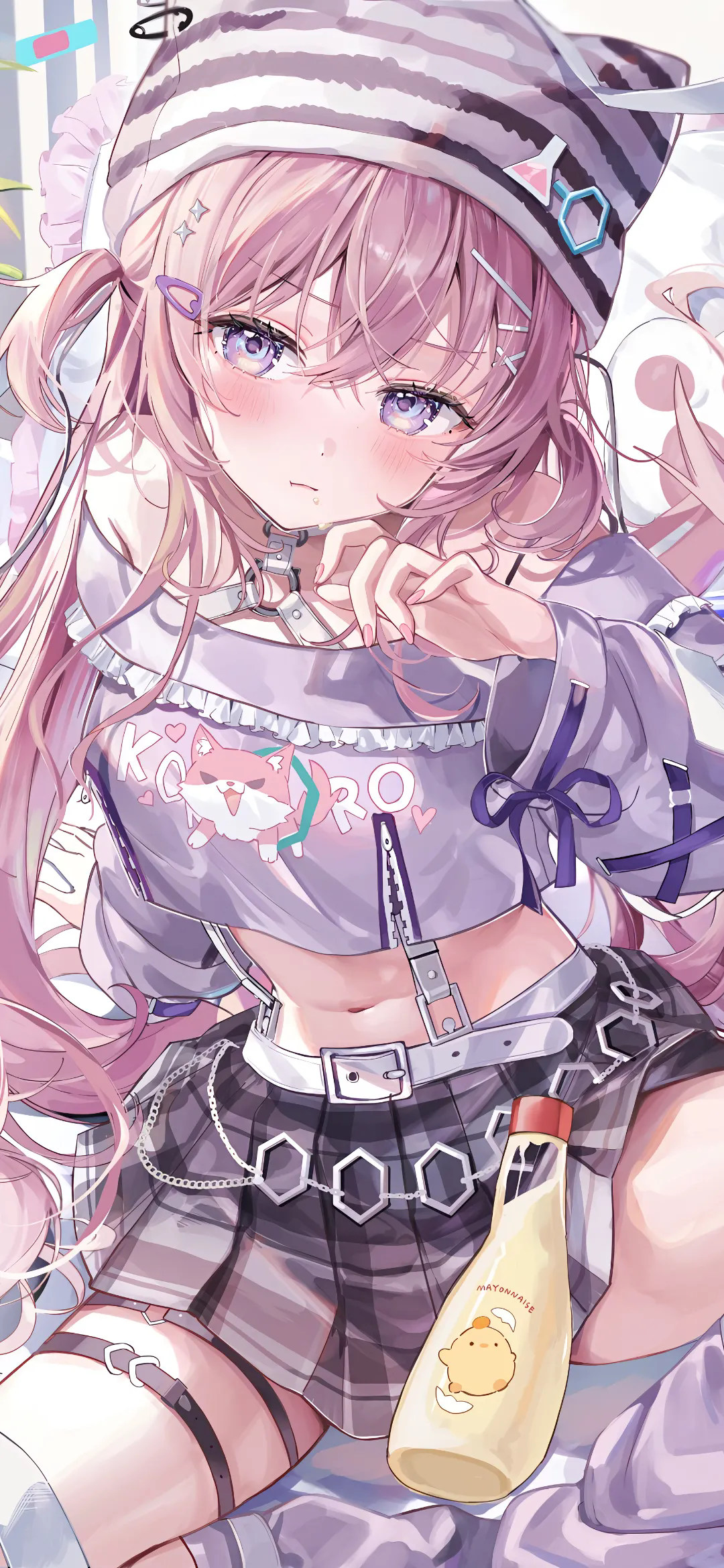 【动漫美图】星铁 卡芙卡 流萤 明日香 女仆美少女 JK白毛制服 P站美图-第5张