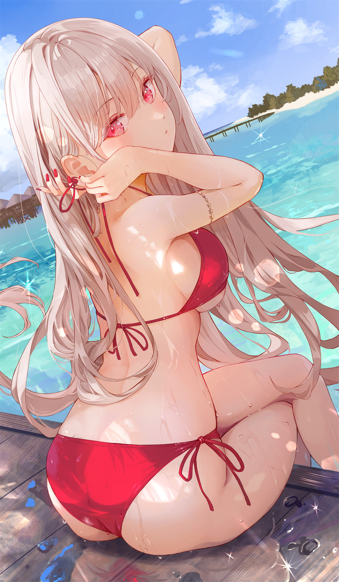 【插画精选】碧蓝档案 桐生桔梗 星铁 流萤 绝区零 艾莲乔 会员插画美图推荐 插画精选-第4张