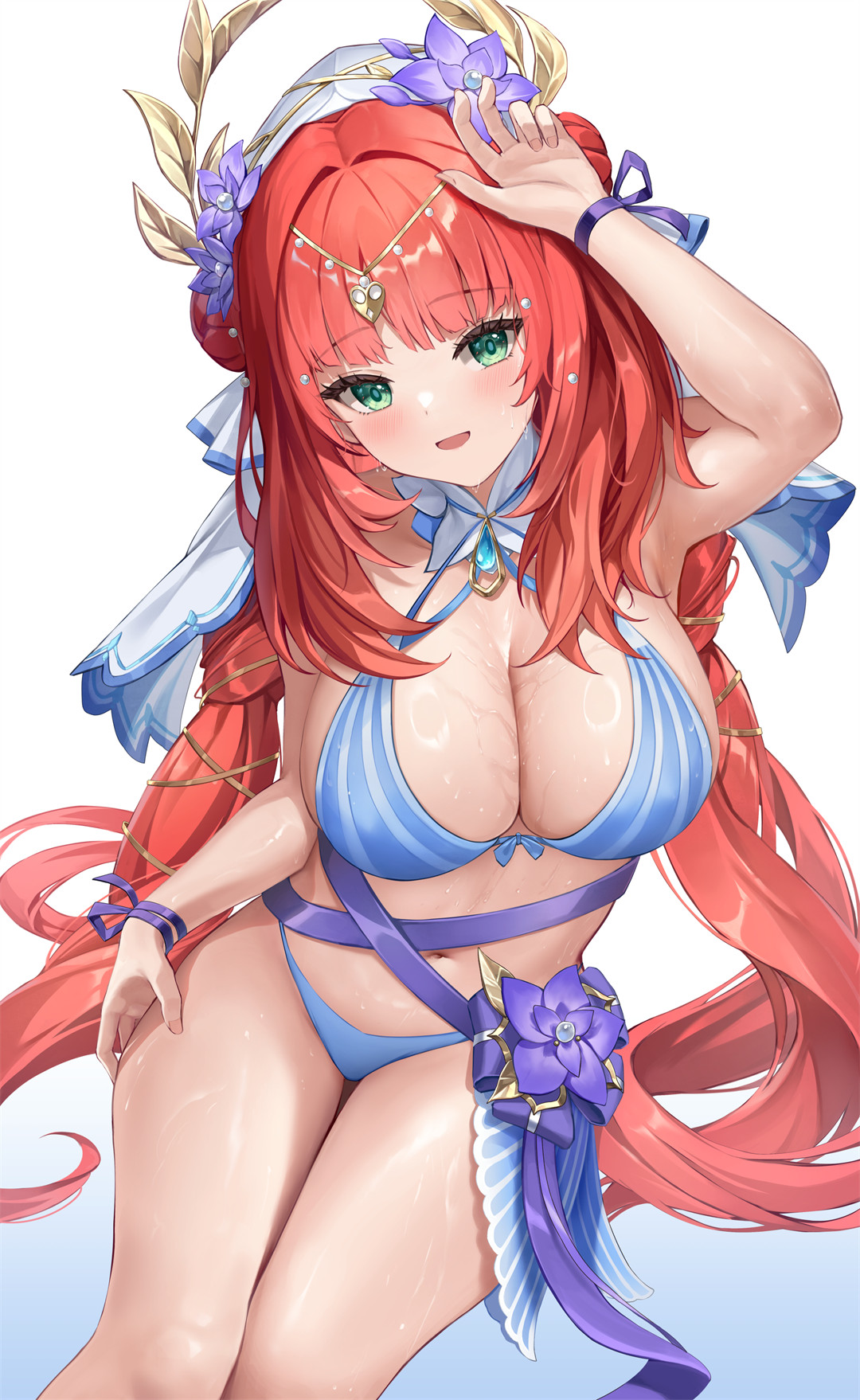【插画精选】碧蓝档案 阿慈谷ヒフミ 原神 妮露 鸣潮 长离 会员插画美图推荐 插画精选-第5张