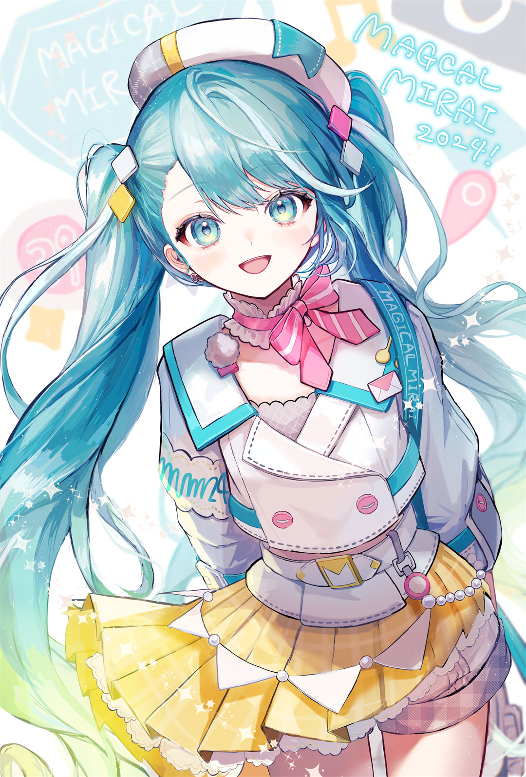 【P站画师】双马尾的初音谁能抵挡得了呢？日本插画师PiPi的插画作品(2024年更新) P站画师-第8张