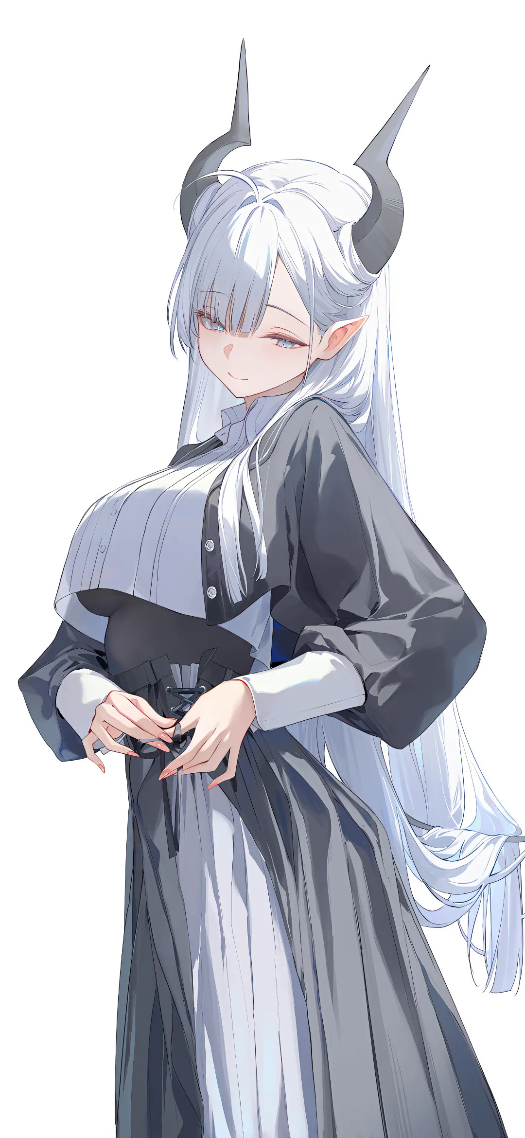 【动漫壁纸】崩坏 星穹铁道 黄泉 原神 雷电将军 兽耳白毛美少女 感情需要时间的自愈 动漫壁纸-第8张