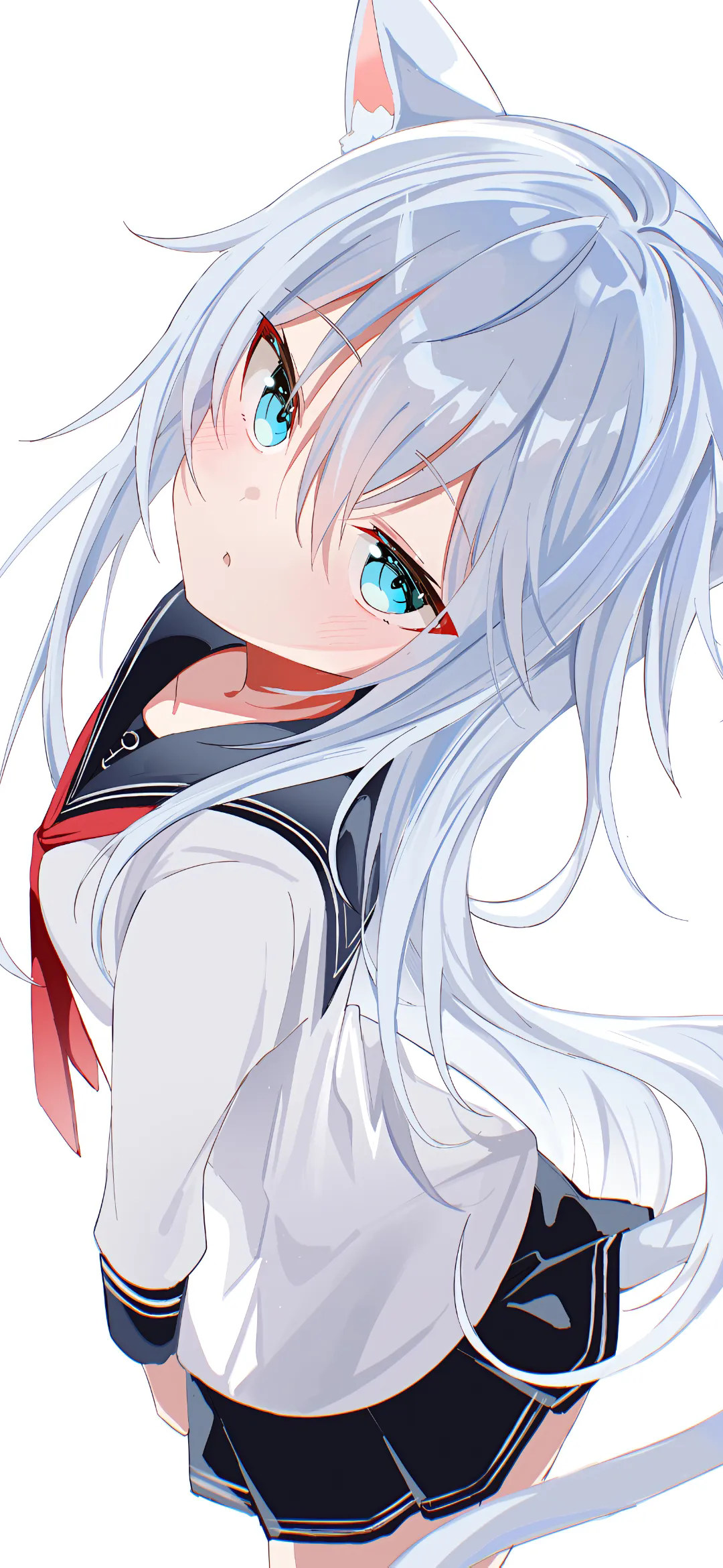 【动漫壁纸】崩坏 星穹铁道 黄泉 原神 雷电将军 兽耳白毛美少女 感情需要时间的自愈 动漫壁纸-第9张