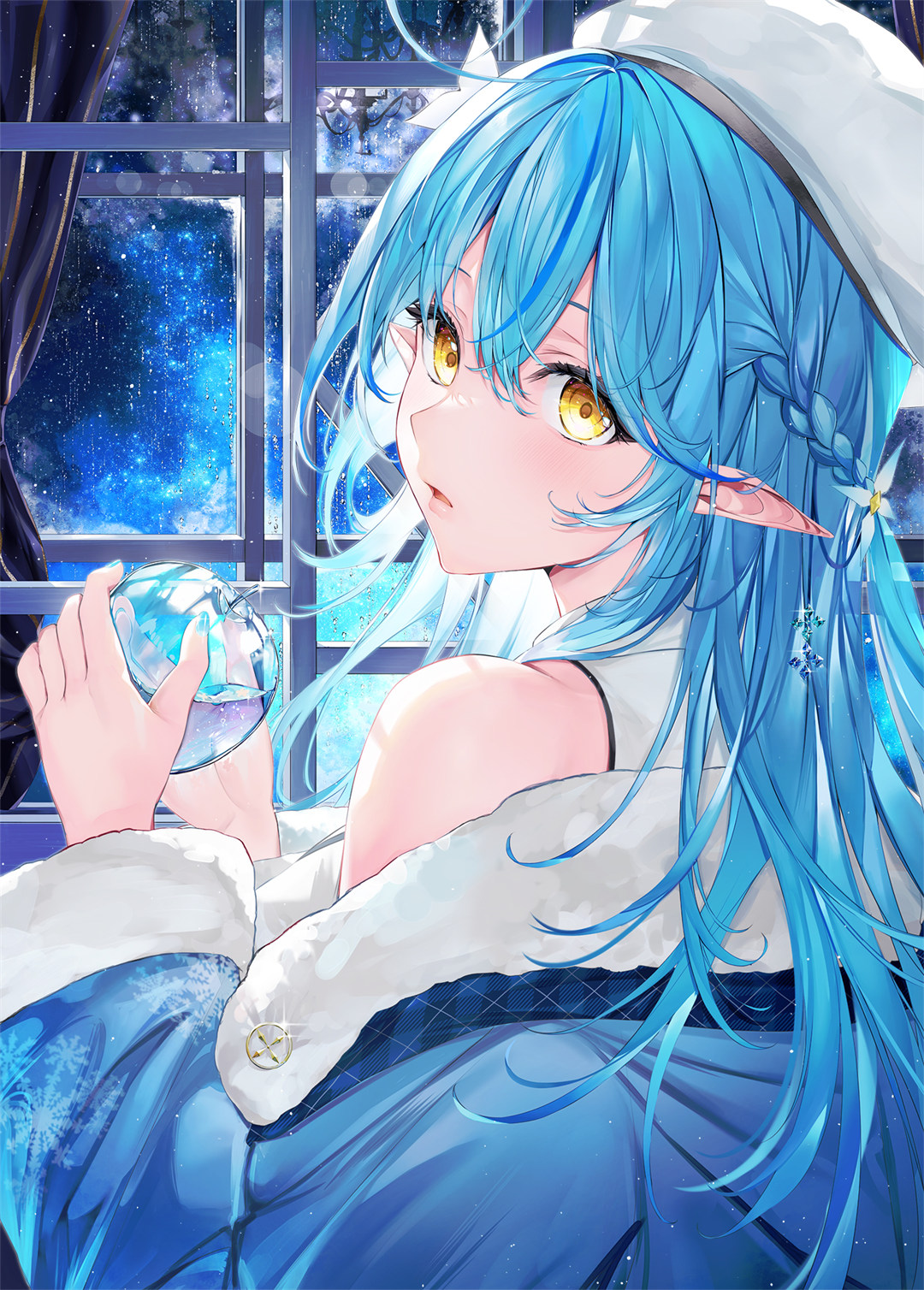 【P站美图】初音未来 双手比心 原神 玛拉妮 虚拟偶像 沙花叉库洛艾 插画美图推荐 P站美图-第5张