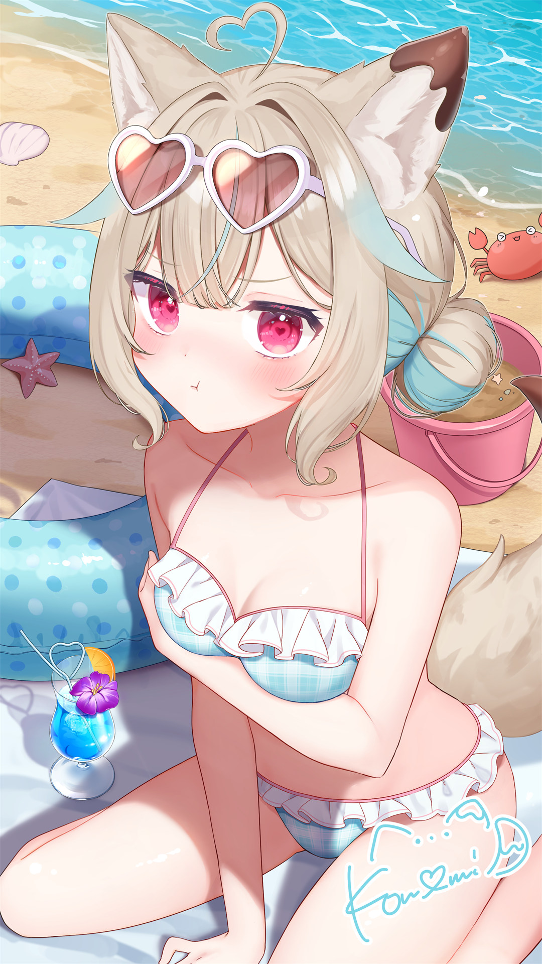 【动漫壁纸】原神 芙宁娜 明日方舟 凯尔希 碧蓝航线 兽耳漆原カグヤ 插画美图壁纸推荐 动漫壁纸-第8张