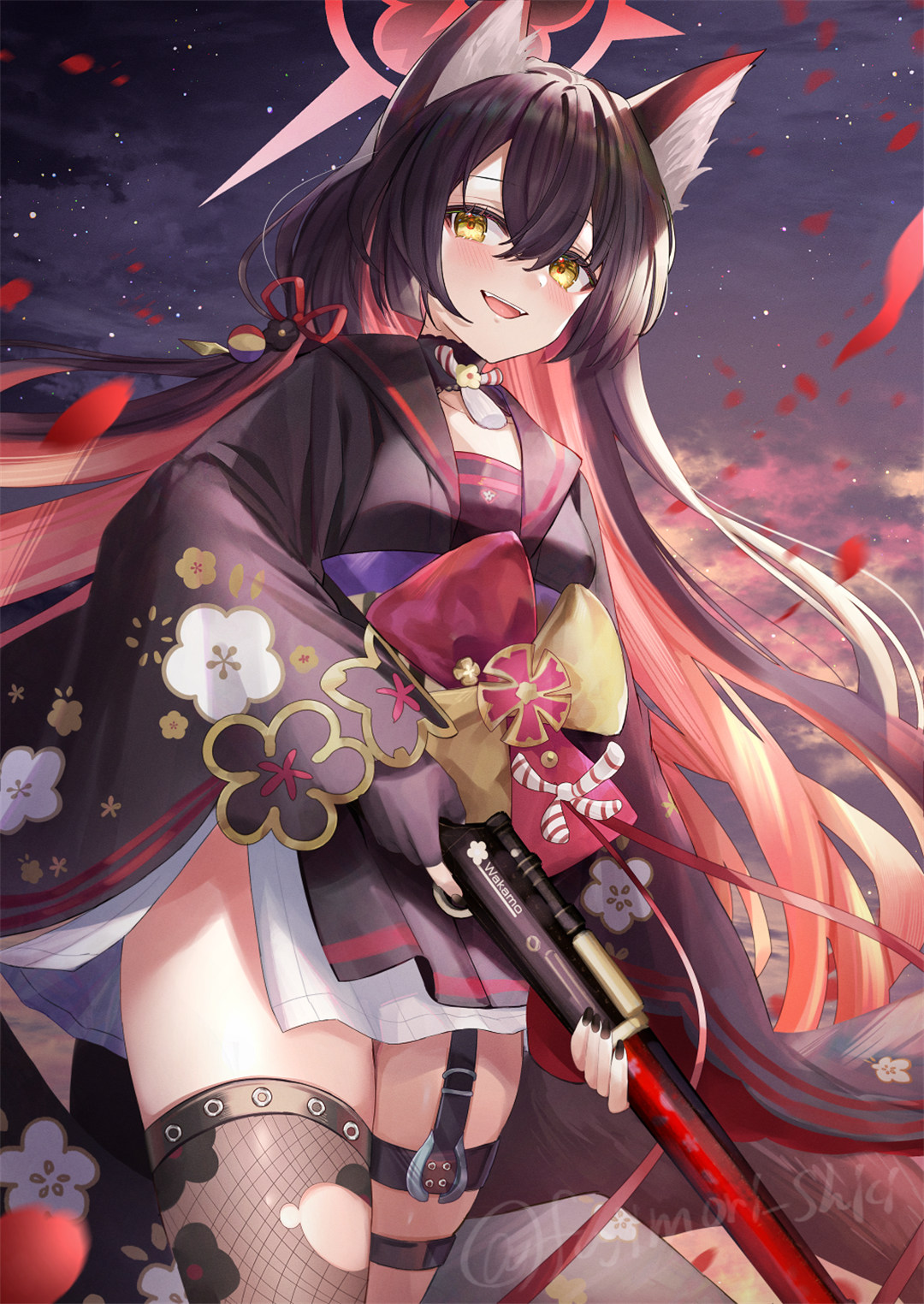 【P站美图】星穹铁道 花火 绝区零 简 碧蓝航线 加贺 碧蓝档案 狐坂若藻 插画美图推荐 P站美图-第5张