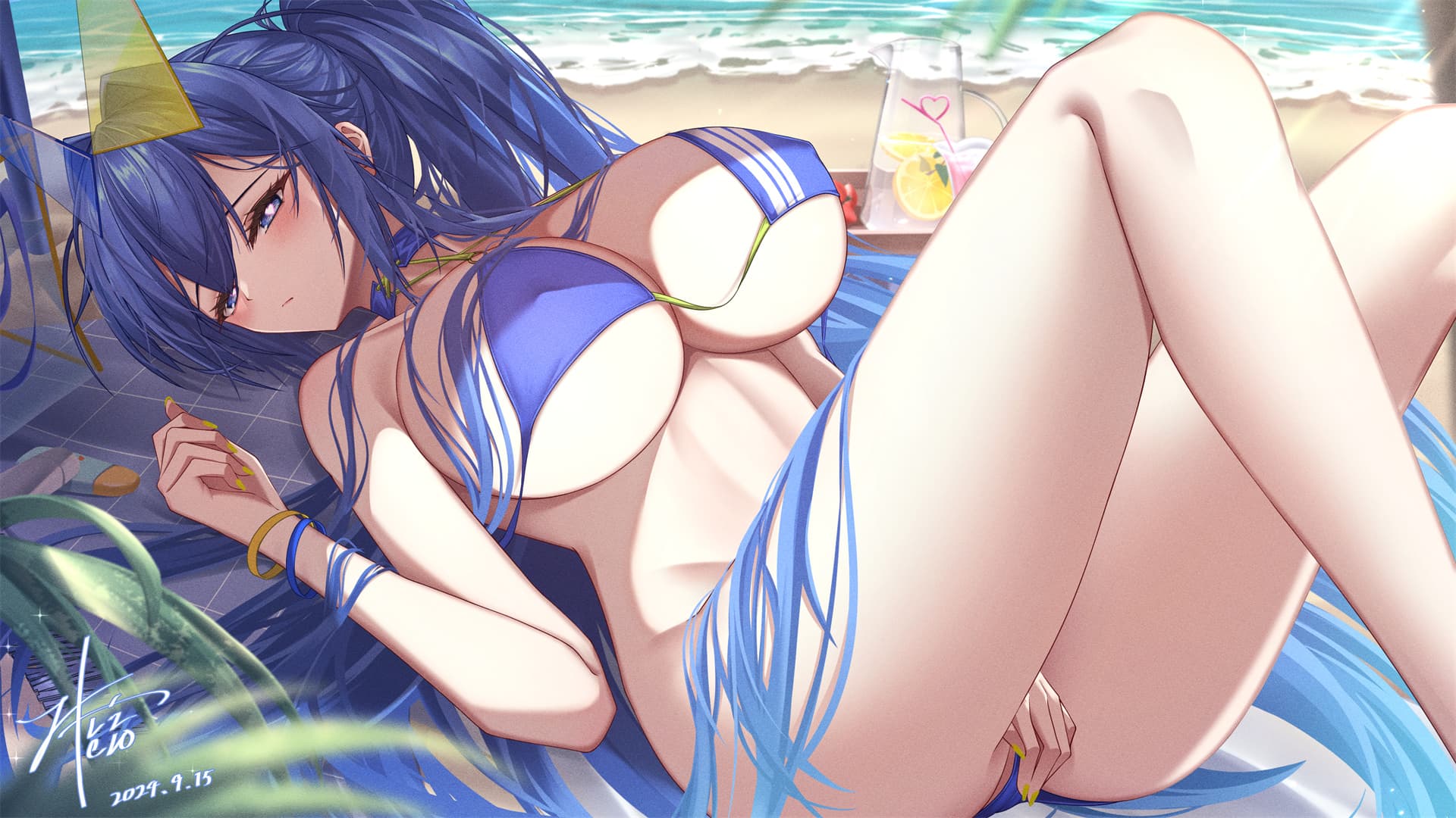 插画 碧蓝航线 新泽西@Z(指定)ERO 插画精选-第3张