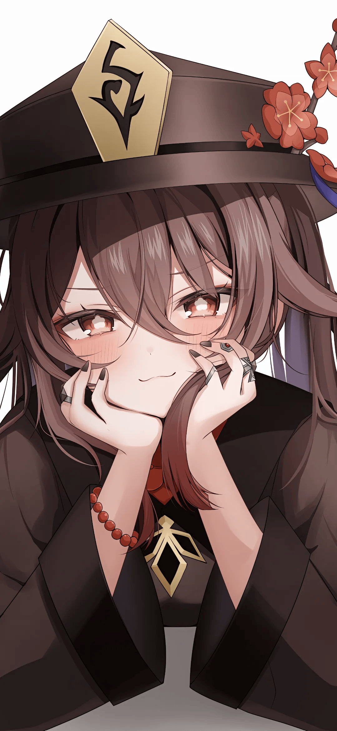 【动漫壁纸】虚拟主播 阿米莉亚 白发JK美少女 风纪委员 原神 小胡桃 插画美图推荐 动漫壁纸-第8张
