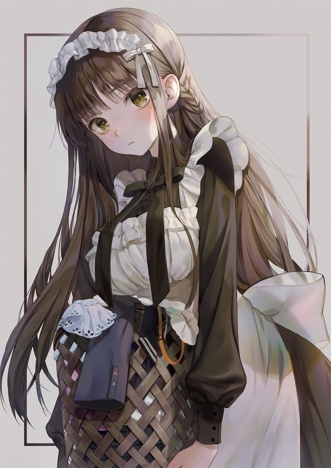 【画师精选】泳装少女 兽耳 双马尾 女仆美少女@明春 插画精选-第8张