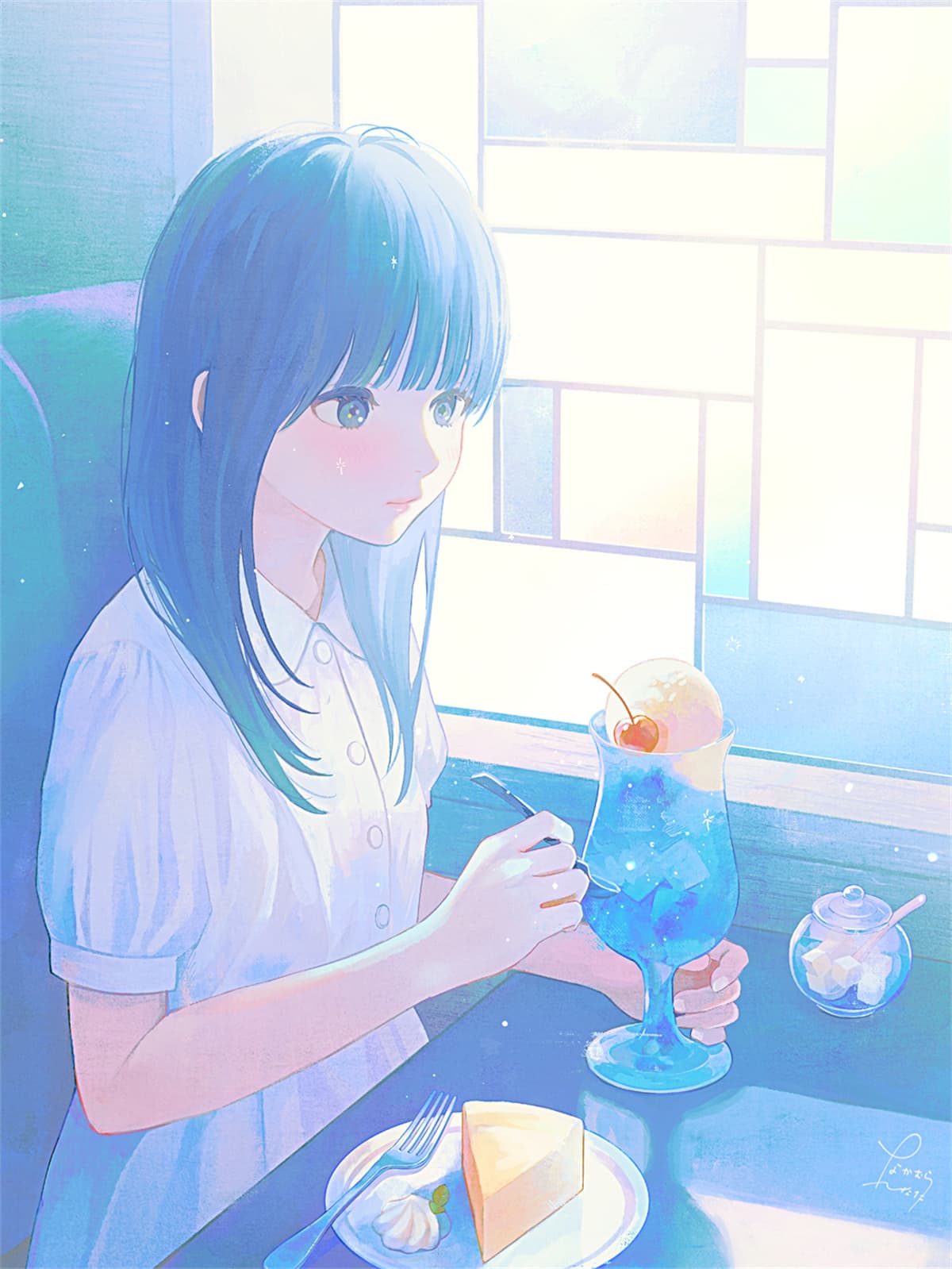 【P站美图】崩坏：星穹铁道 灵砂 鸣潮 守岸人 原神 卡齐娜 女仆美少女 插画美图推荐 P站美图-第14张