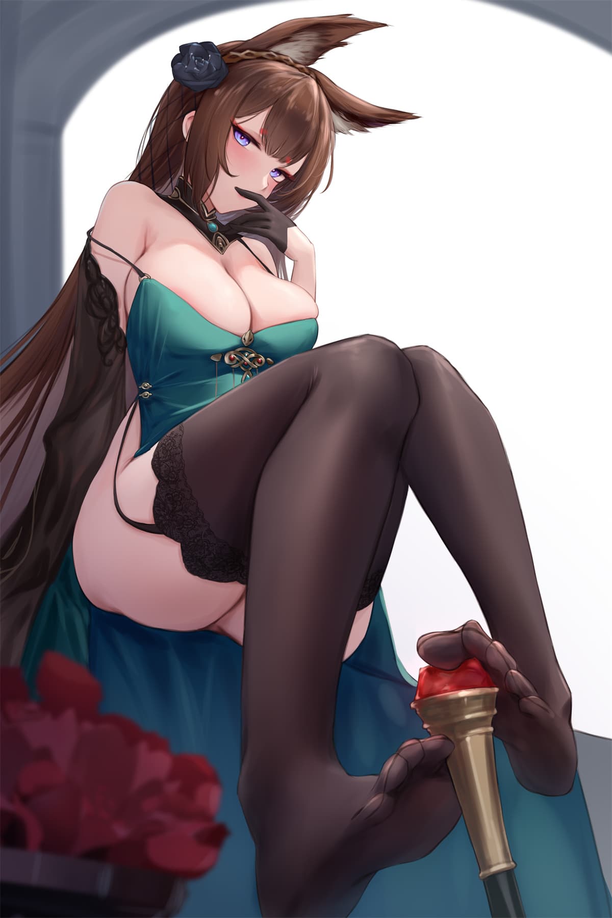 【插画精选】绝区零 简 崩坏：星穹铁道 飞霄 兽耳美女 会员动漫美图推荐（43张） 插画精选-第5张