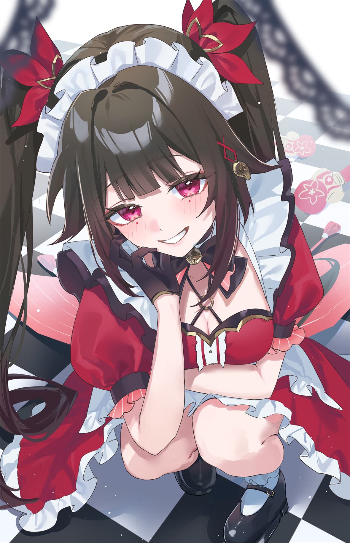 【P站美图】碧蓝档案 妃咲 仲正一花  小鸟游星野 原神 芙宁娜 双马尾初音未来  绝区零 简 插画美图推荐 P站美图-第3张