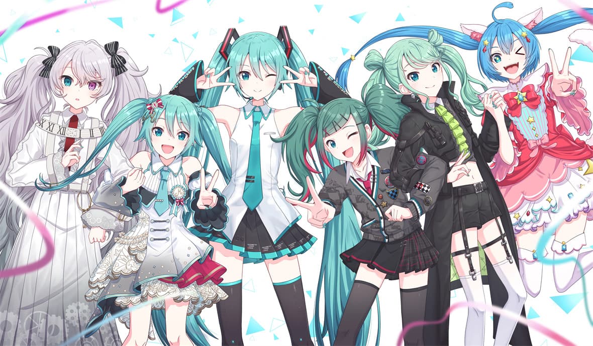 【插画精选】初音未来 原神 萤 芙宁娜 兽耳美少女 白丝 会员动漫壁纸推荐 插画精选-第2张