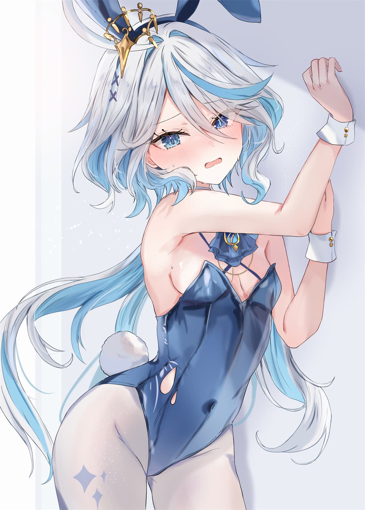 【插画精选】初音未来 原神 萤 芙宁娜 兽耳美少女 白丝 会员动漫壁纸推荐 插画精选-第3张