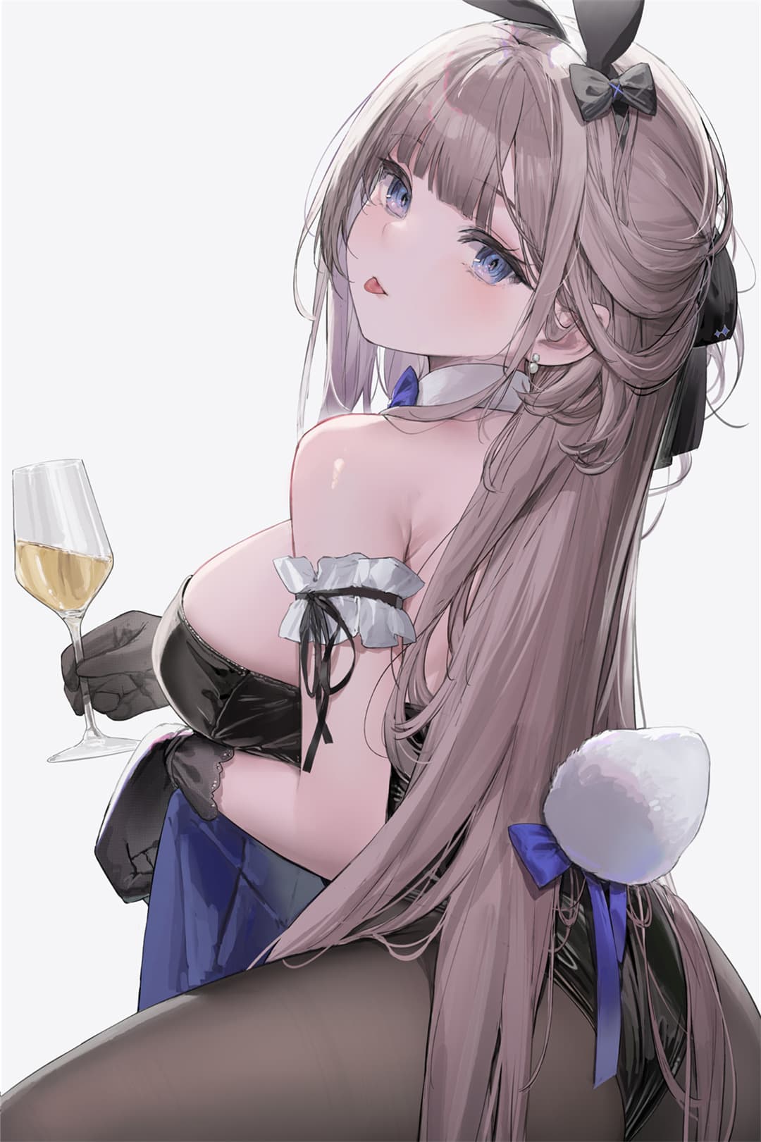 【插画精选】碧蓝档案 圣园弥香 早濑优香 明日方舟 兽耳铃兰 会员动漫美图推荐（36张） 插画精选-第4张