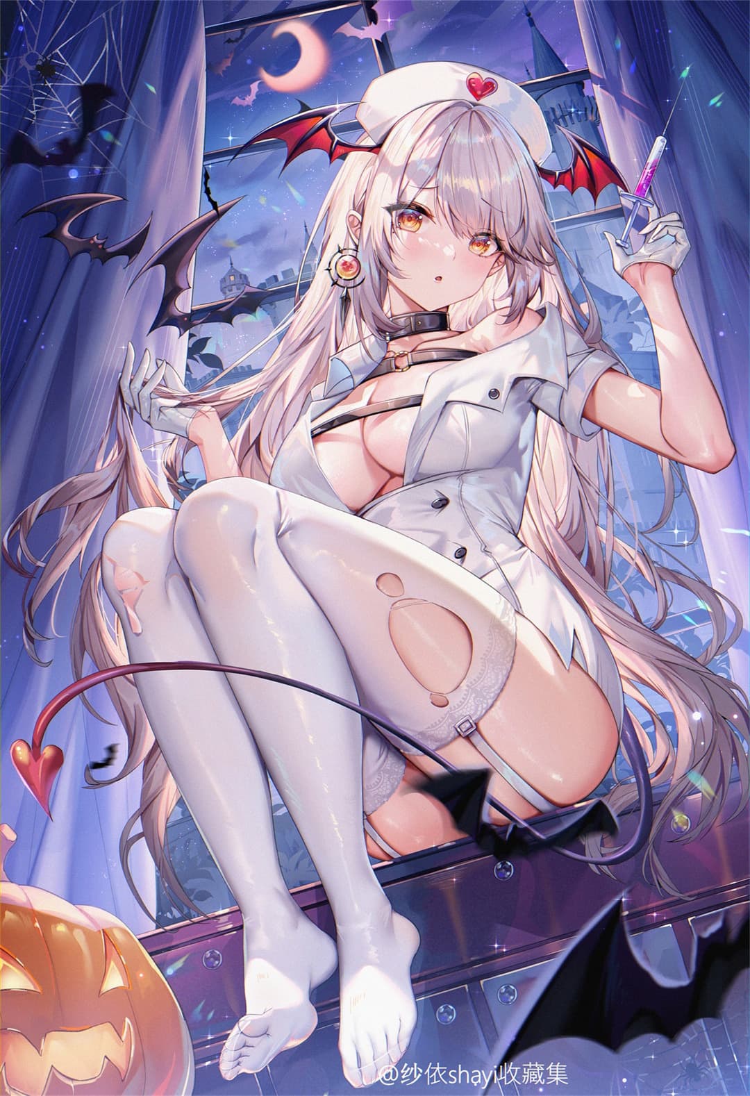 【插画精选】初音未来 兔女郎 碧蓝档案 飞鸟马时 魅魔小护士 插画动漫美图推荐（54张） 插画精选-第2张