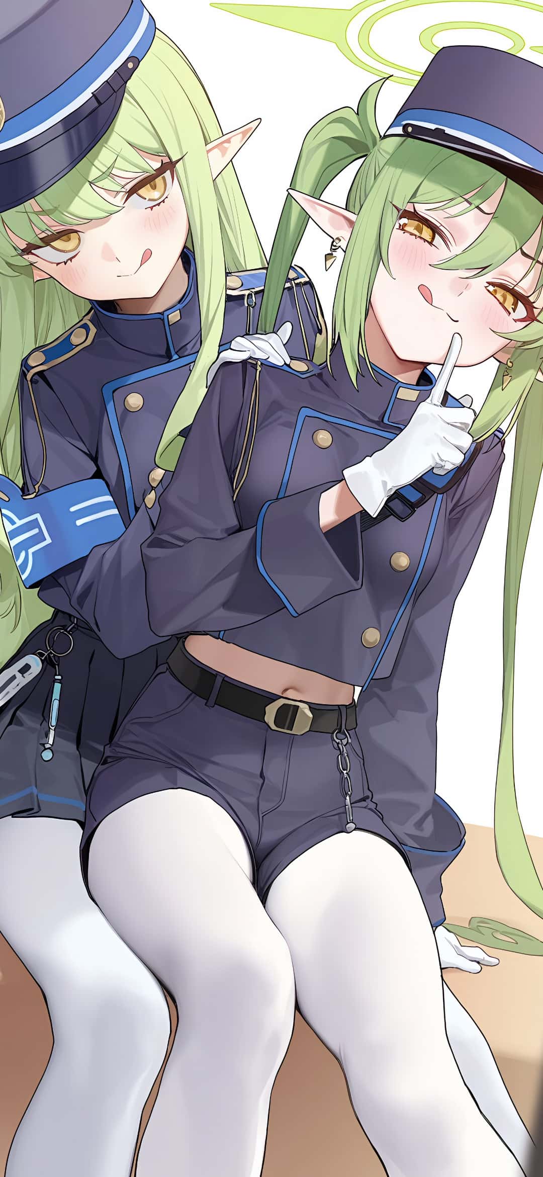 【动漫壁纸】星穹铁道 花火 原神 甘雨 碧蓝档案 早濑优香 银发制服美少女 绝区零 艾莲乔 虚拟主播 西园寺玛丽 插画美图推荐 动漫壁纸-第6张