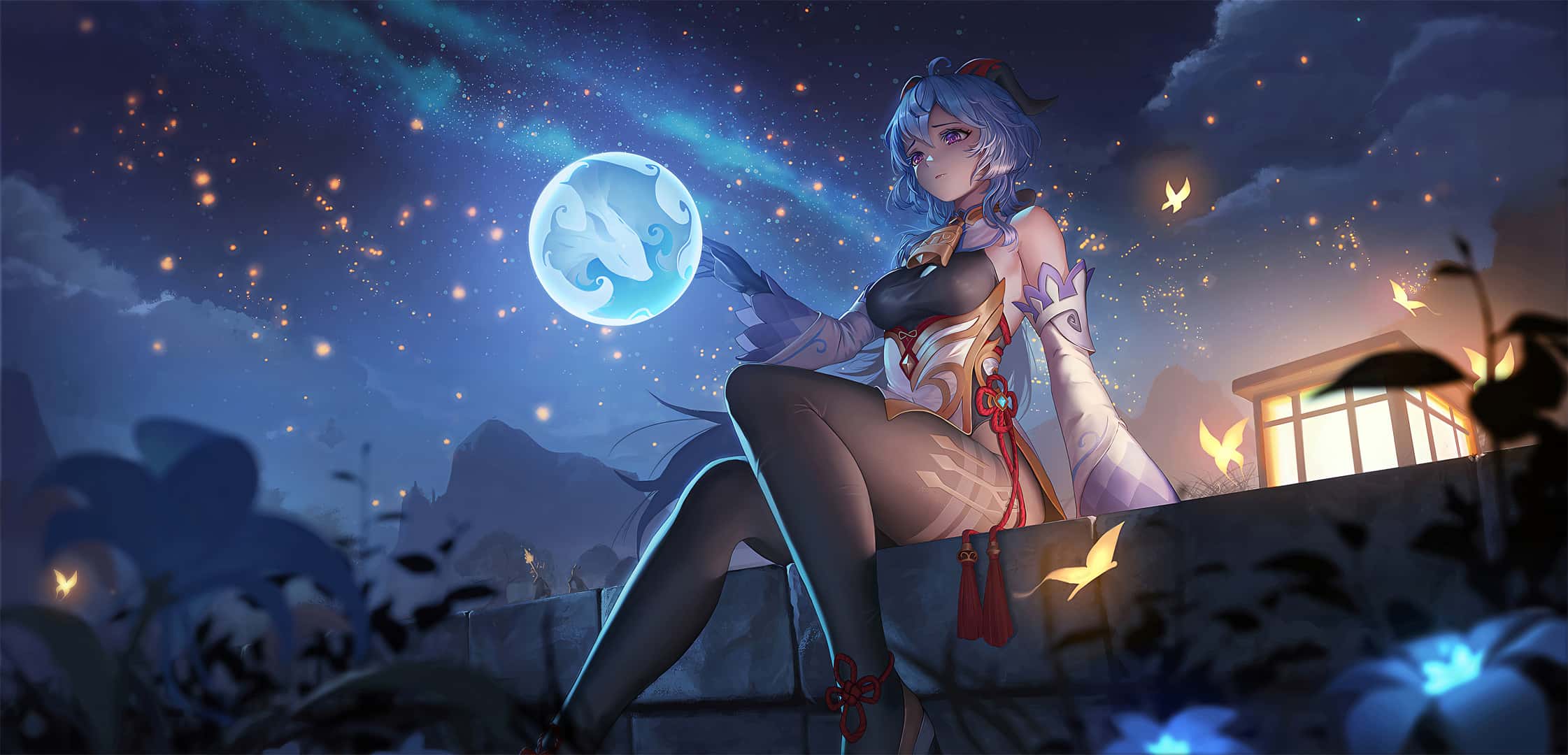 【动漫壁纸】星穹铁道 花火 原神 甘雨 碧蓝档案 早濑优香 银发制服美少女 绝区零 艾莲乔 虚拟主播 西园寺玛丽 插画美图推荐 动漫壁纸-第12张