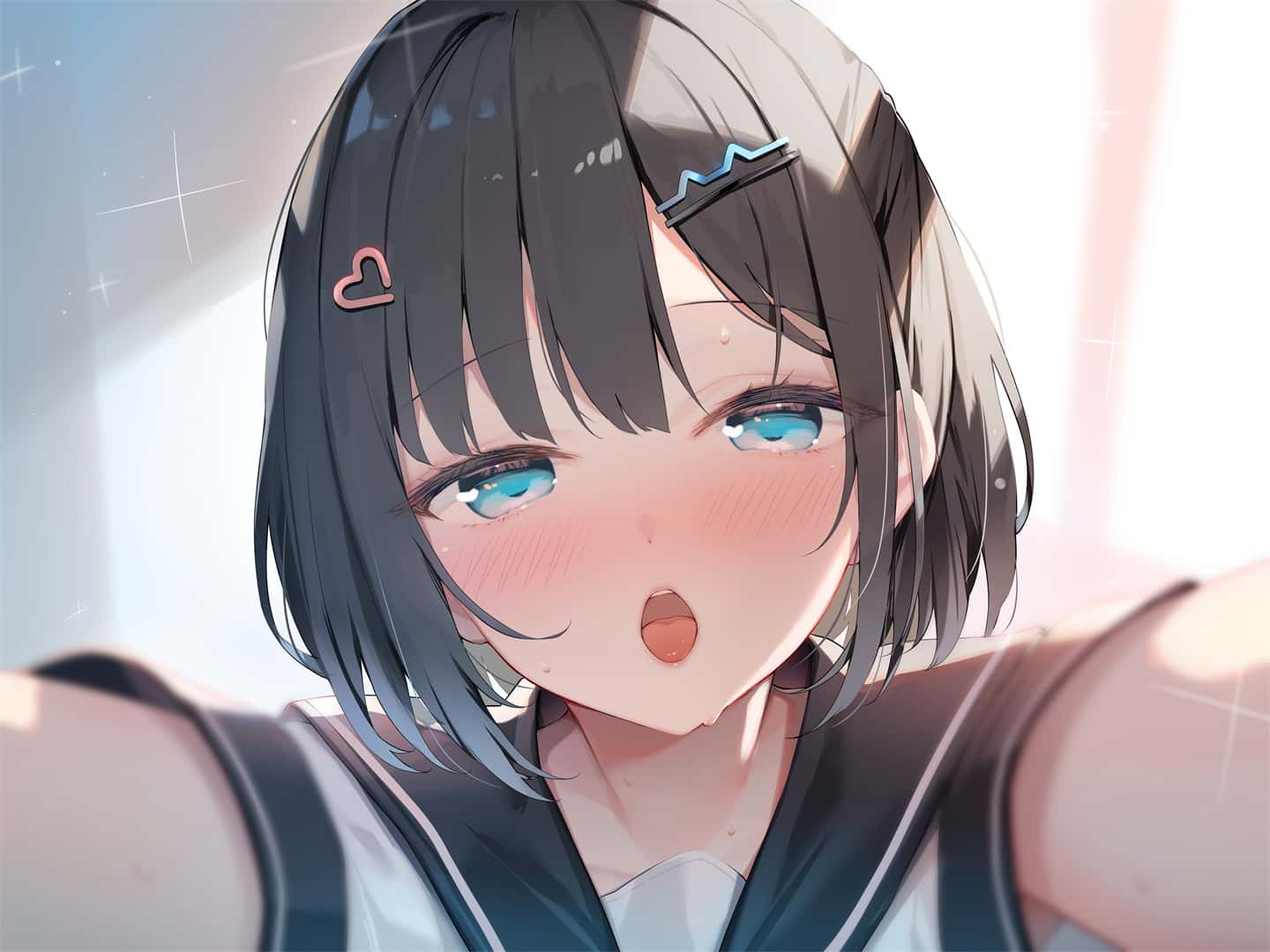 【动漫壁纸】星穹铁道 花火 原神 甘雨 碧蓝档案 早濑优香 银发制服美少女 绝区零 艾莲乔 虚拟主播 西园寺玛丽 插画美图推荐 动漫壁纸-第19张
