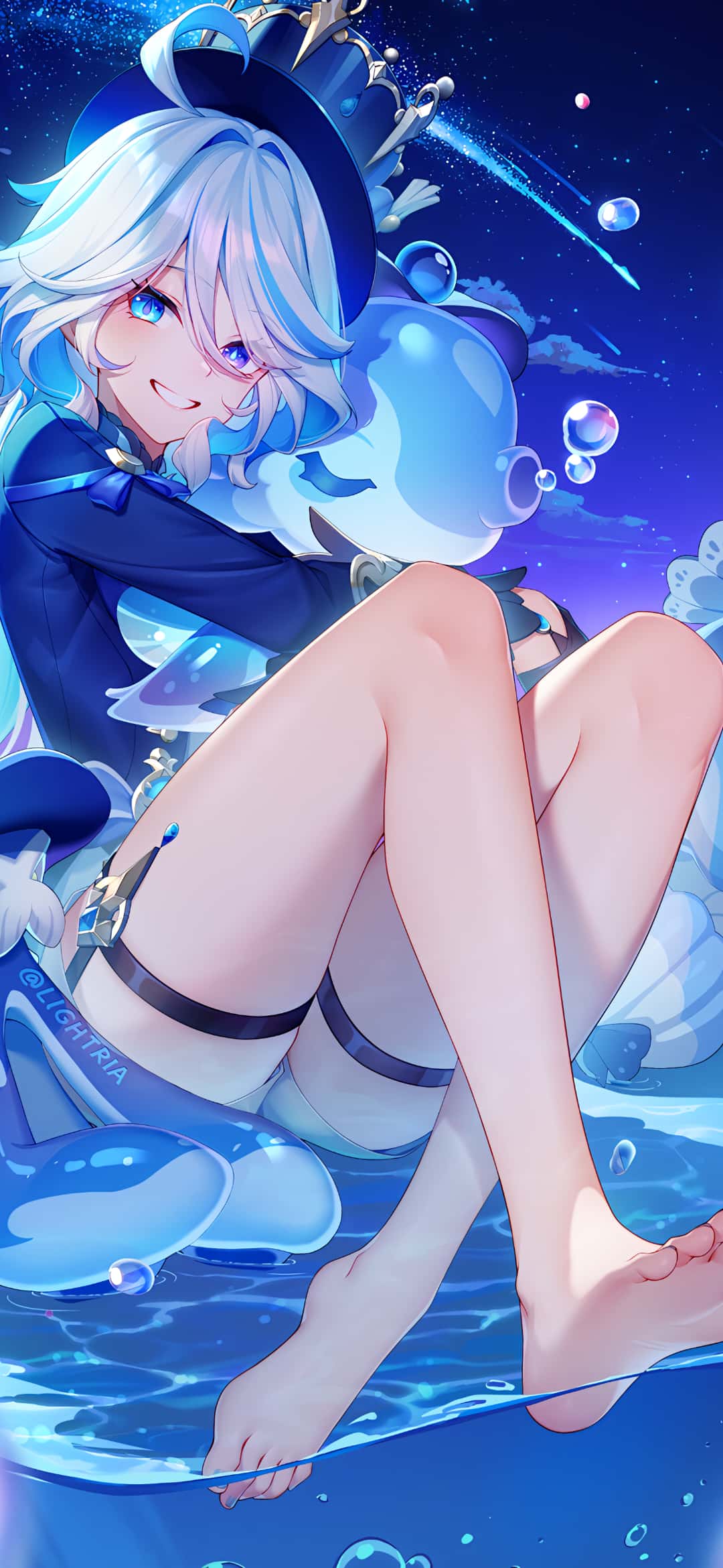 【动漫壁纸】崩坏：星穹铁道 藿藿 原神 小胡桃 碧蓝档案 飞鸟马时 阿罗娜  初音 虚拟主播 雪花菈米 插画美图推荐 动漫壁纸-第5张