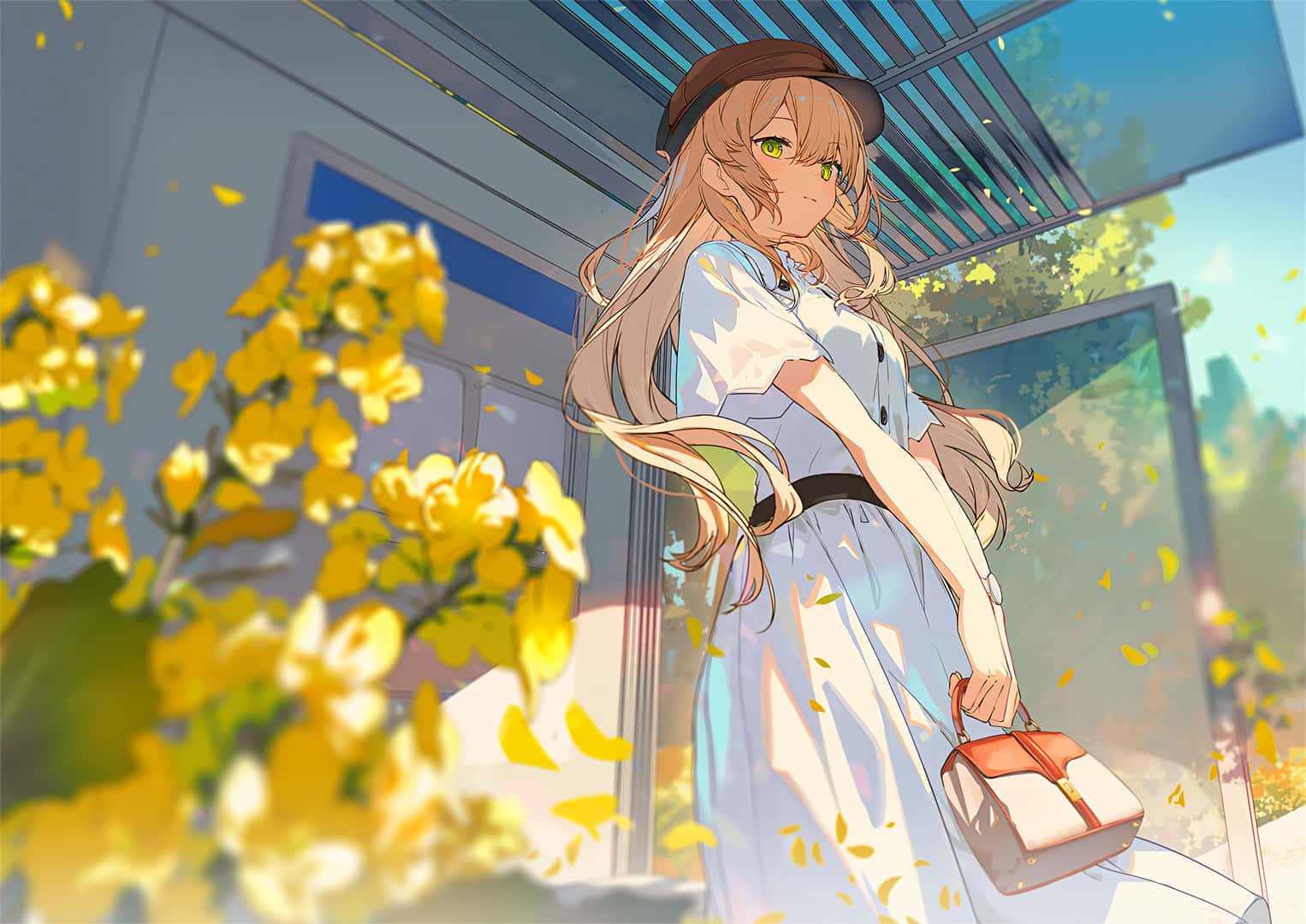 【动漫壁纸】崩坏：星穹铁道 藿藿 原神 小胡桃 碧蓝档案 飞鸟马时 阿罗娜  初音 虚拟主播 雪花菈米 插画美图推荐 动漫壁纸-第13张