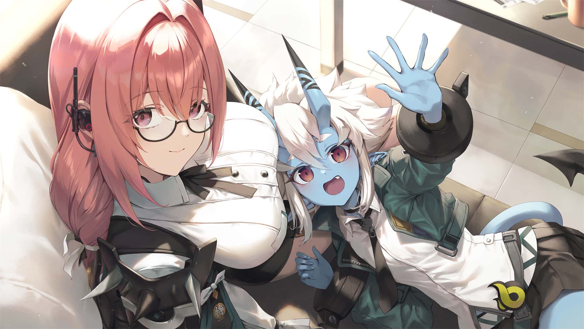 【动漫壁纸】崩坏：星穹铁道 藿藿 原神 小胡桃 碧蓝档案 飞鸟马时 阿罗娜  初音 虚拟主播 雪花菈米 插画美图推荐 动漫壁纸-第19张