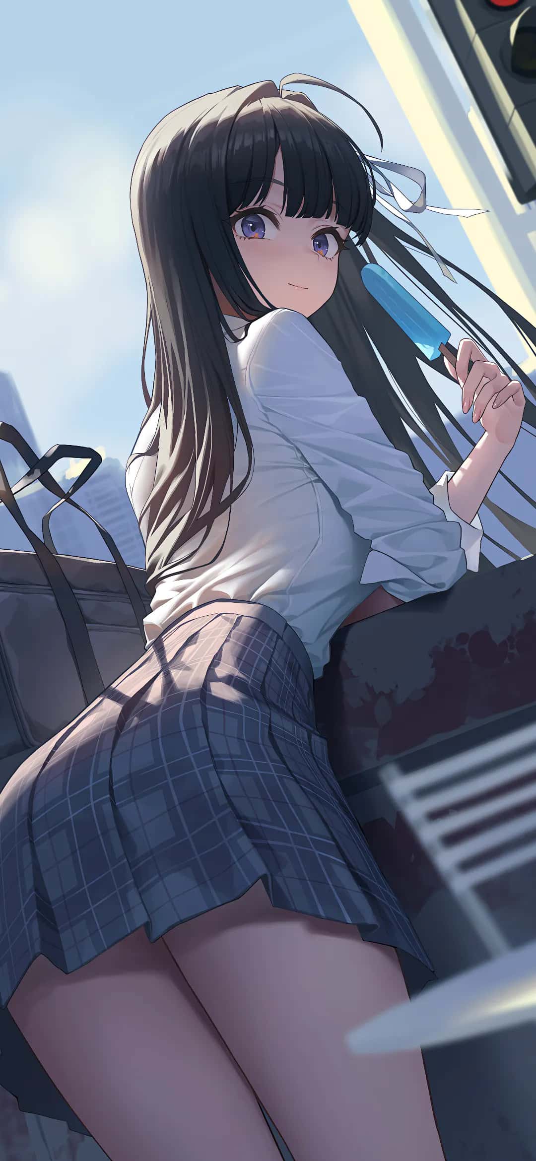 【动漫壁纸】绝区零 艾莲乔 碧蓝档案 仲正一花 砂狼白子运动服 星穹铁道 流萤 黑塔 插画美图推荐 动漫壁纸-第10张