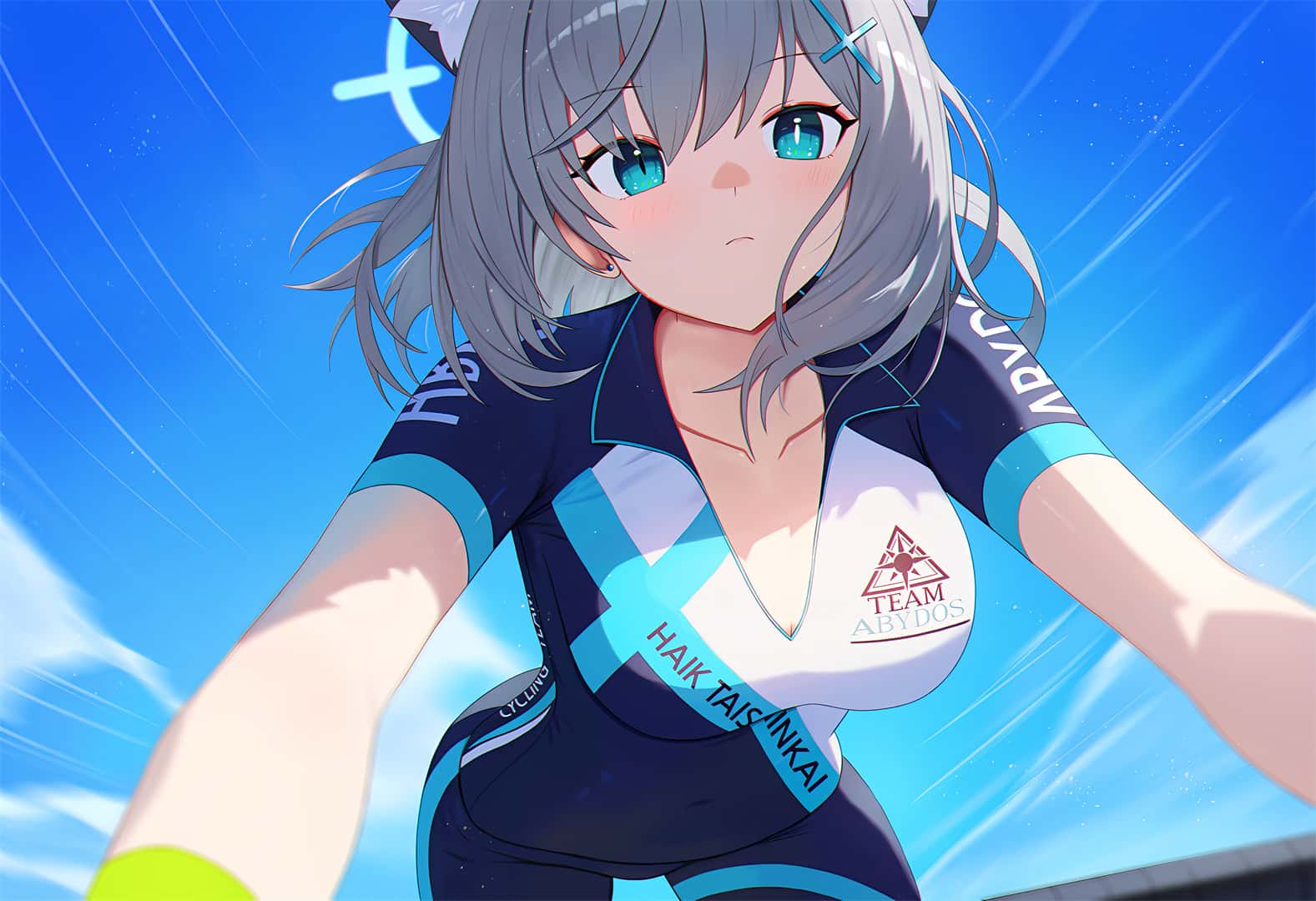 【动漫壁纸】绝区零 艾莲乔 碧蓝档案 仲正一花 砂狼白子运动服 星穹铁道 流萤 黑塔 插画美图推荐 动漫壁纸-第13张