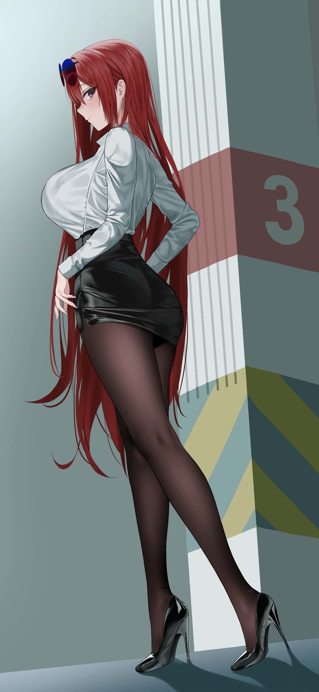 【动漫壁纸】碧蓝档案 砂狼白子 早濑优香 双马尾美少女 绝区零 妮可 简杜 赛马娘 插画美图推荐 动漫壁纸-第2张