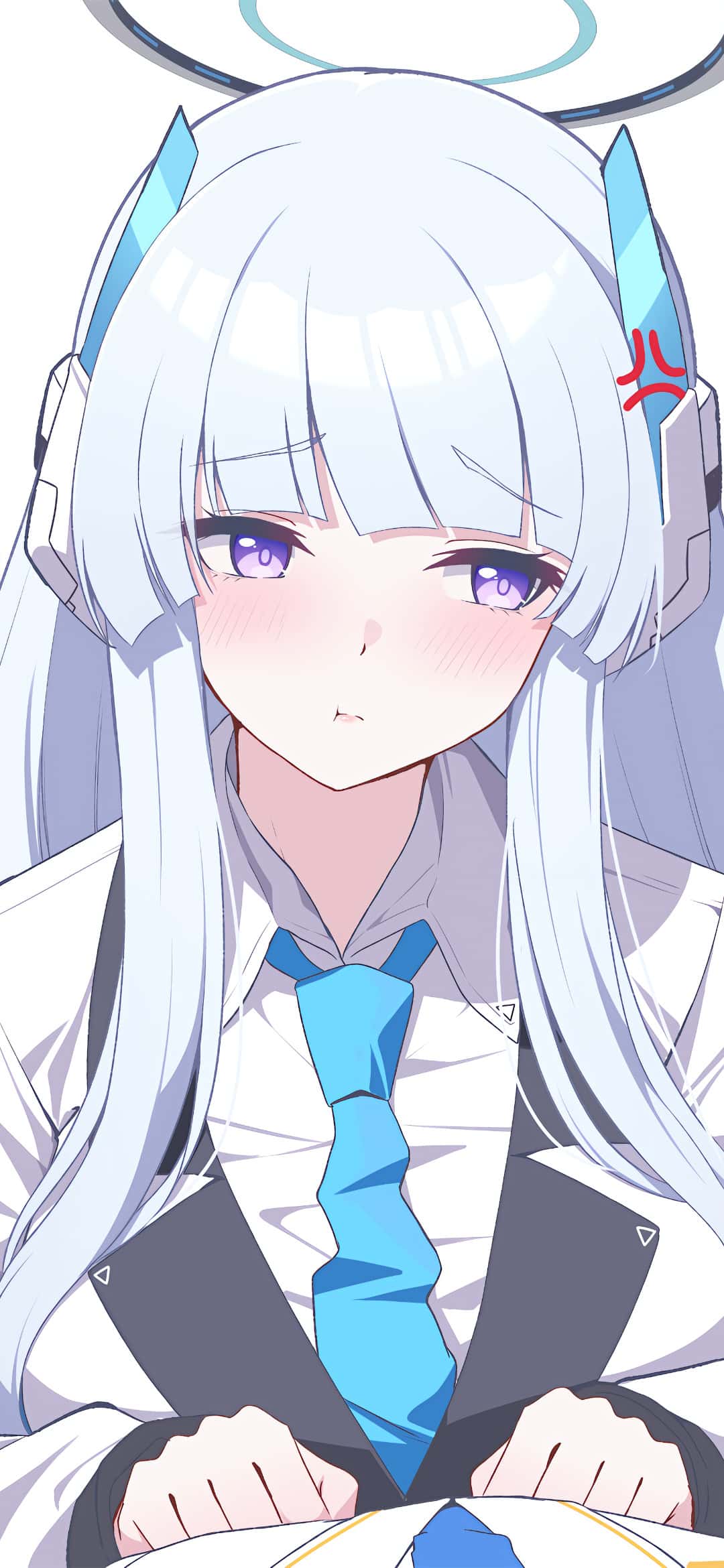 【动漫壁纸】碧蓝档案 砂狼白子 早濑优香 双马尾美少女 绝区零 妮可 简杜 赛马娘 插画美图推荐 动漫壁纸-第6张