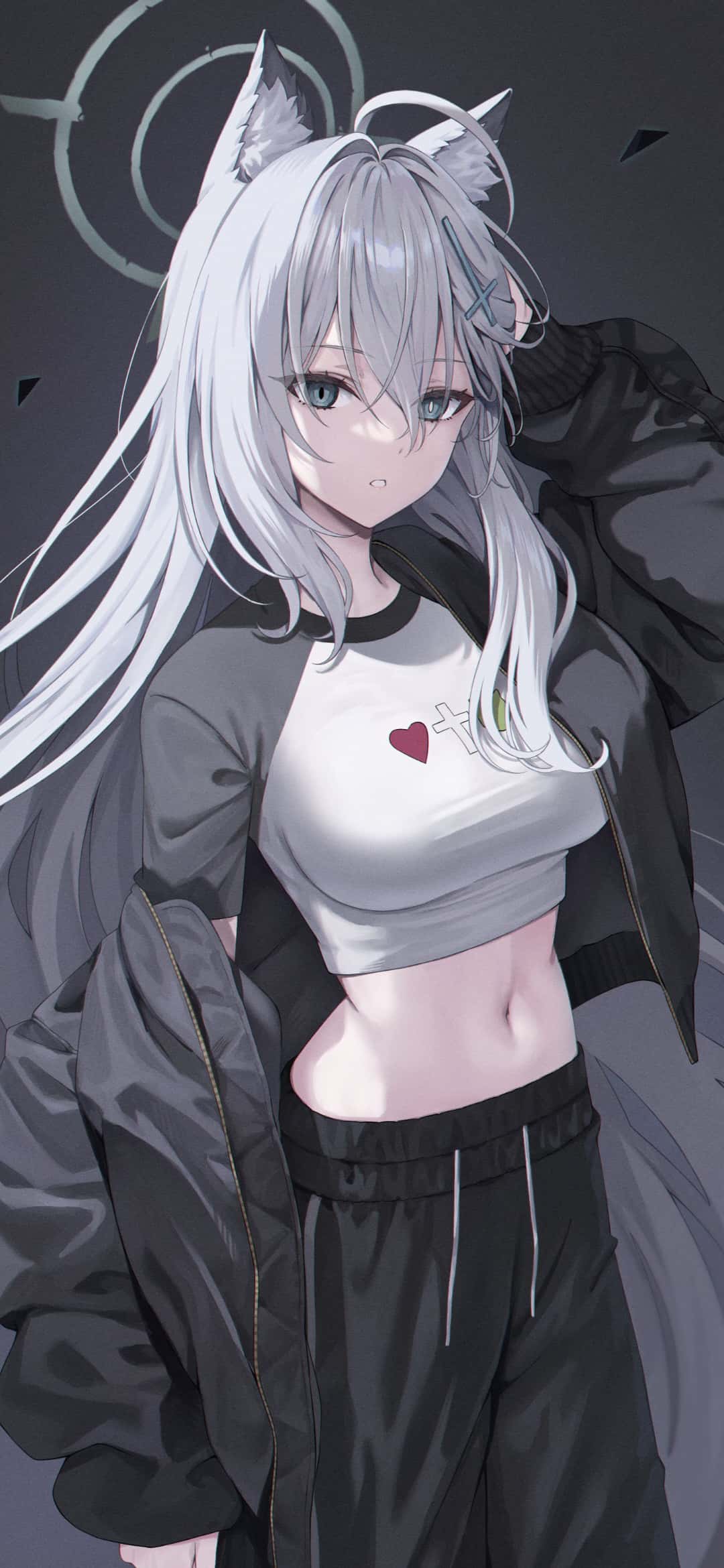 【动漫壁纸】碧蓝档案 砂狼白子 早濑优香 双马尾美少女 绝区零 妮可 简杜 赛马娘 插画美图推荐 动漫壁纸-第7张