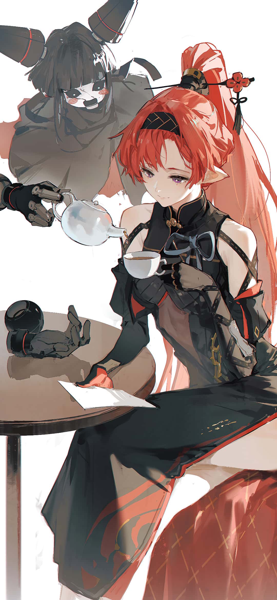 【动漫壁纸】碧蓝档案 砂狼白子 早濑优香 双马尾美少女 绝区零 妮可 简杜 赛马娘 插画美图推荐 动漫壁纸-第10张