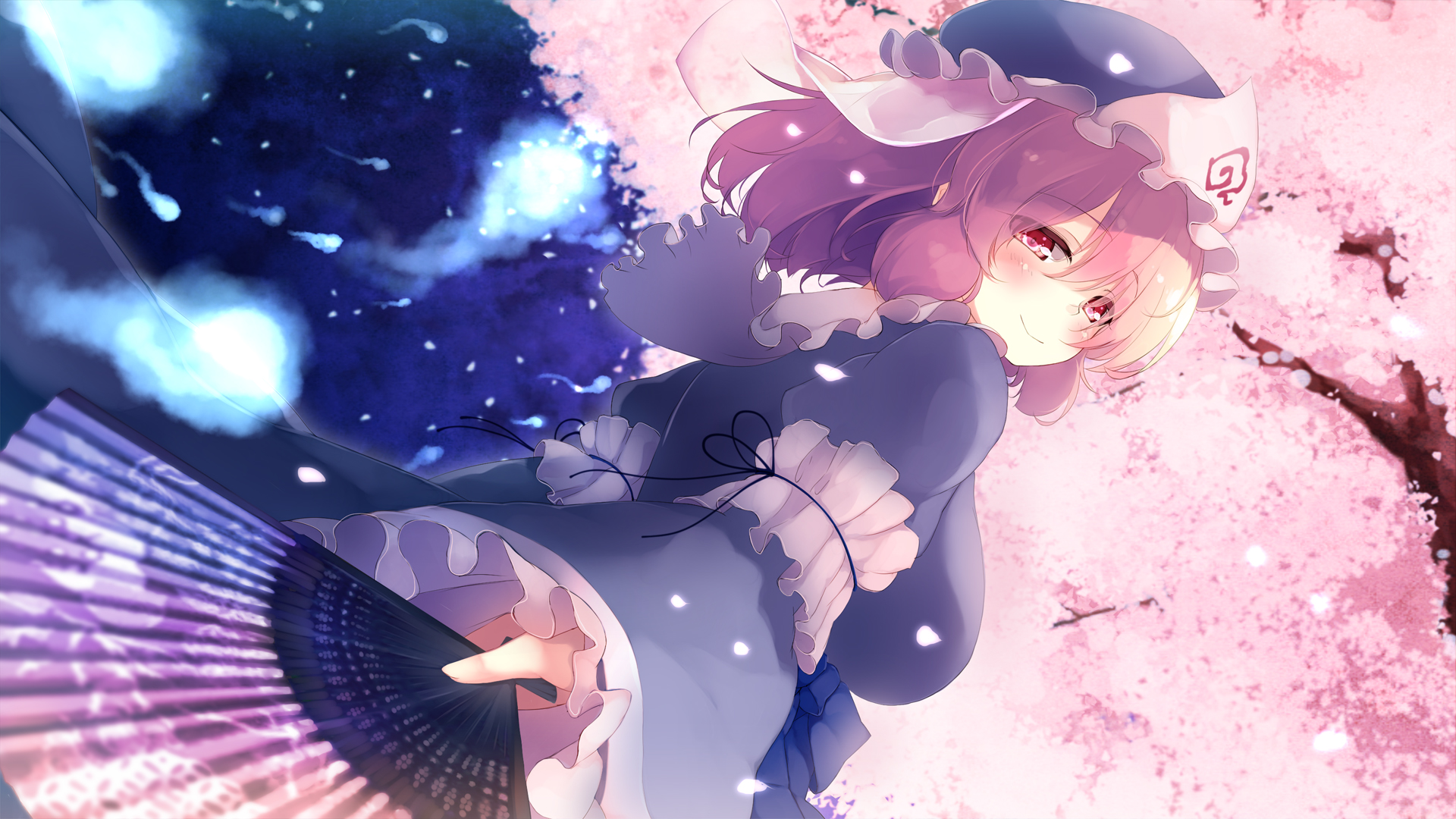 幽雅的盛开吧,墨染の樱花! 电脑壁纸-第11张