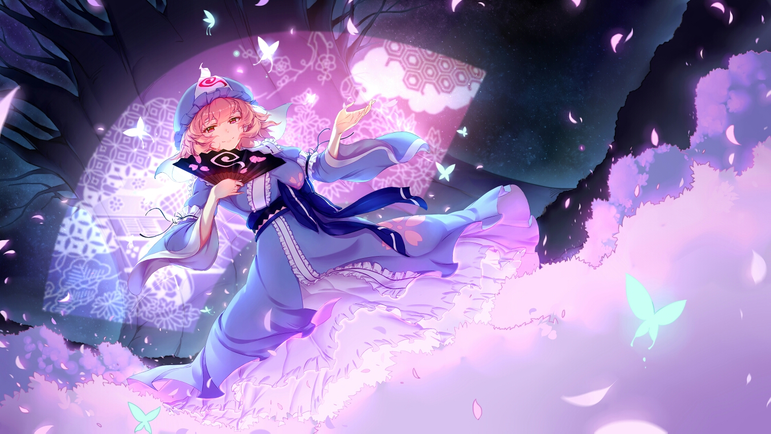 幽雅的盛开吧,墨染の樱花! 电脑壁纸-第12张