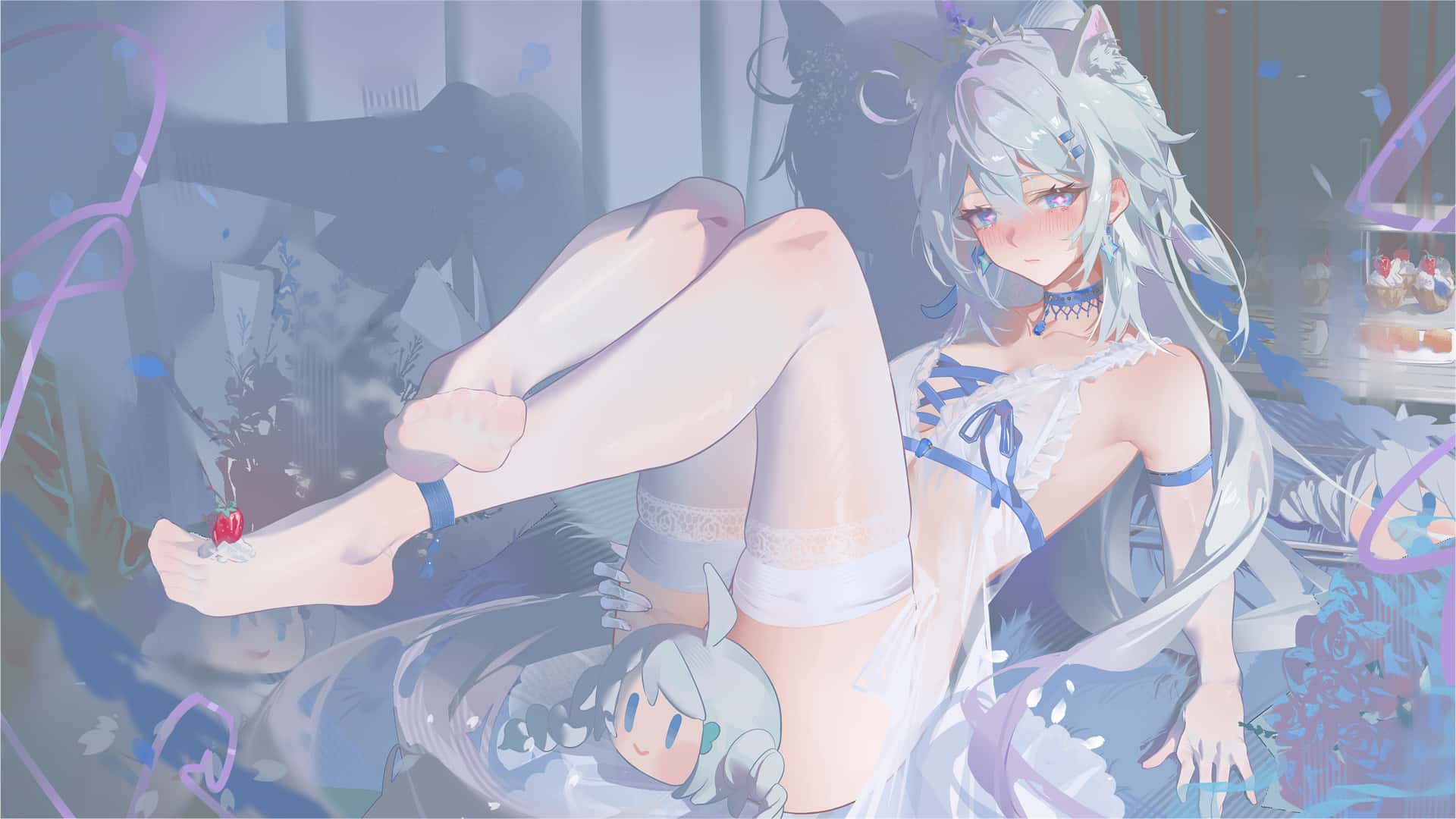 【插画精选】崩坏3 琪亚娜 碧蓝档案 早濑优香 陸八魔アル 原神 茜特菈莉 会员插画美图推荐（共45张） 插画精选-第6张
