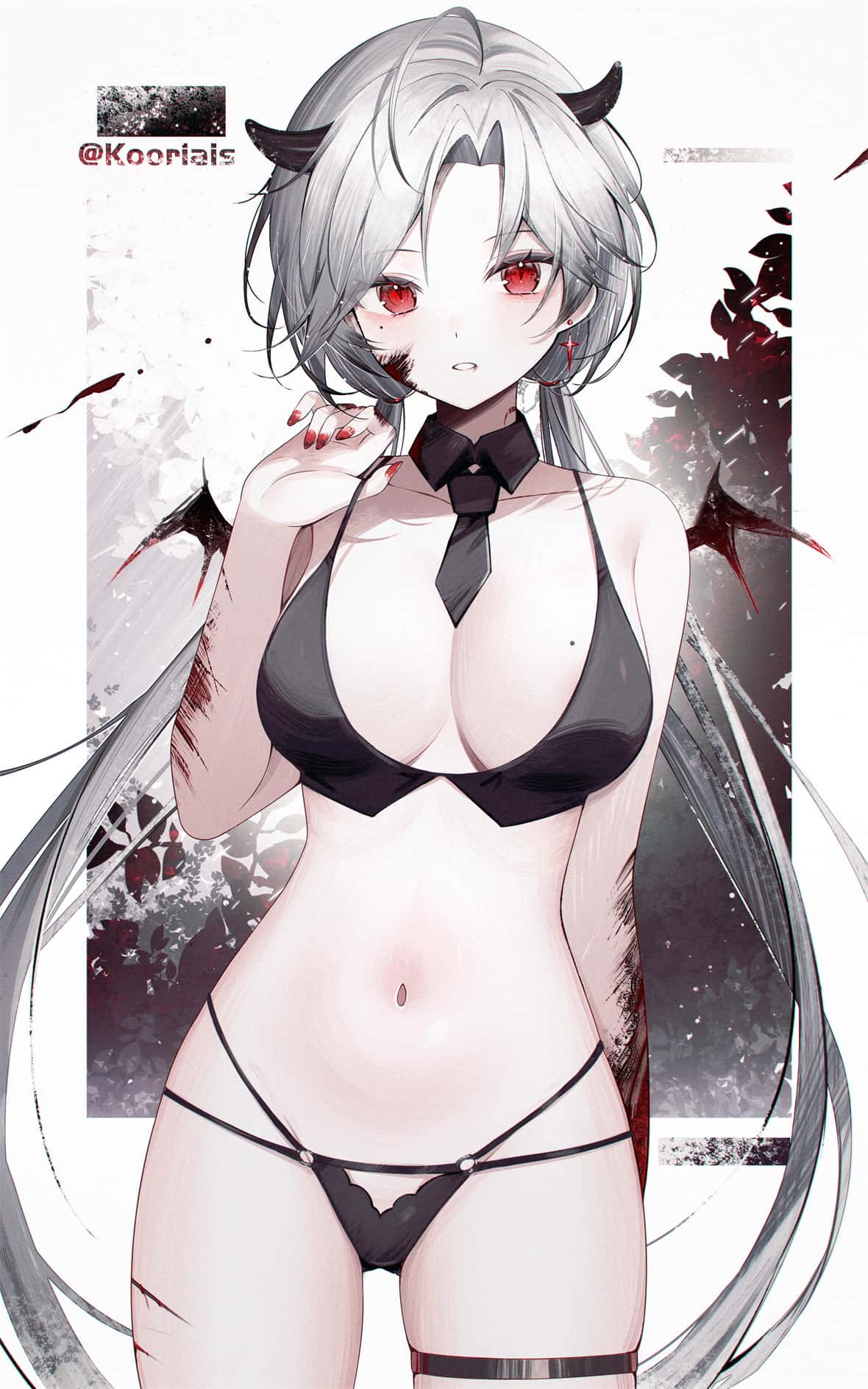 【插画精选】崩坏：星穹铁道 知更鸟 碧蓝档案 皋月 银发X乳美少女 会员动漫美图推荐 插画精选-第6张