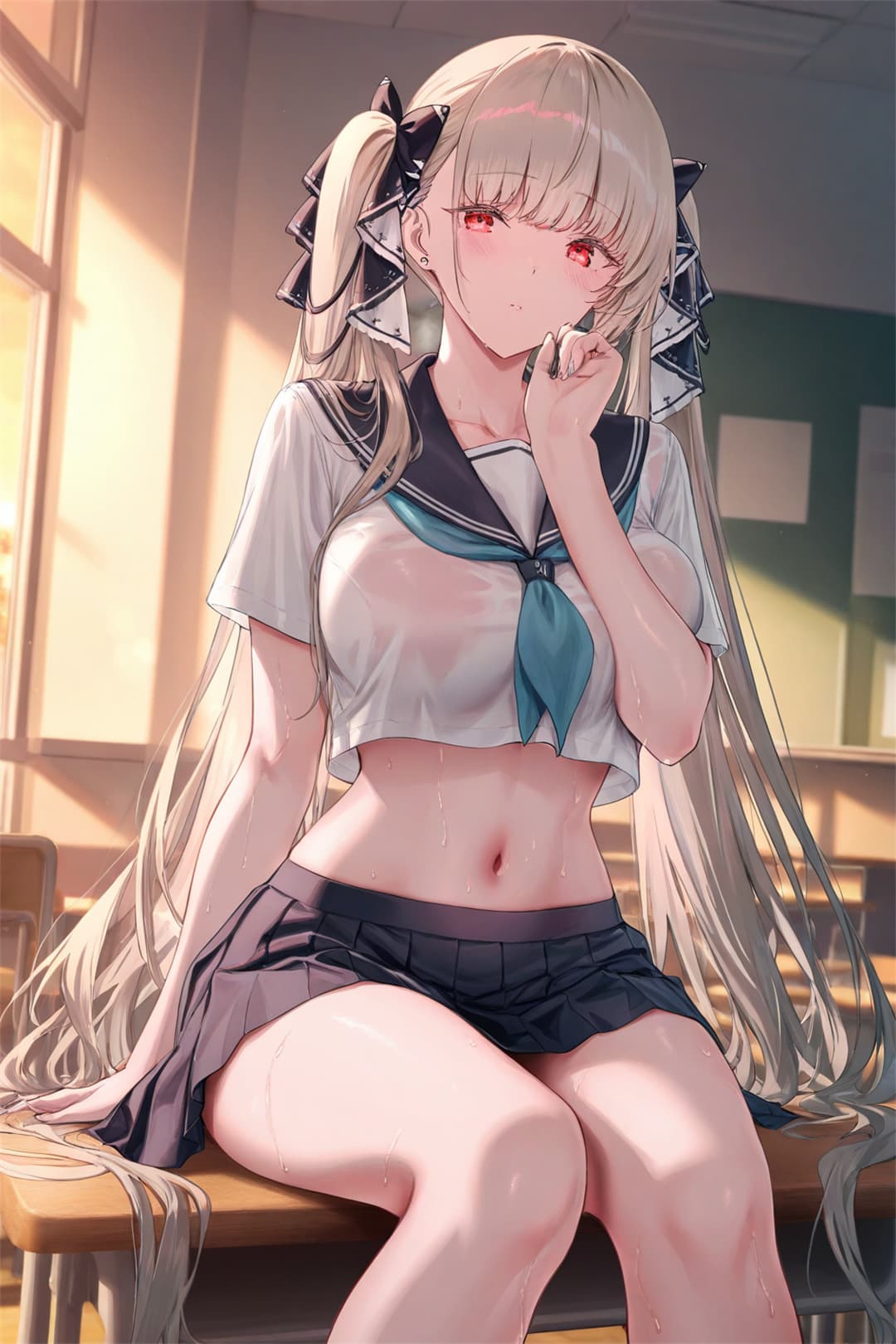 【插画精选】碧蓝档案 砂狼白子 早濑优香 星穹铁道 黑塔 会员动漫美图推荐 插画精选-第6张