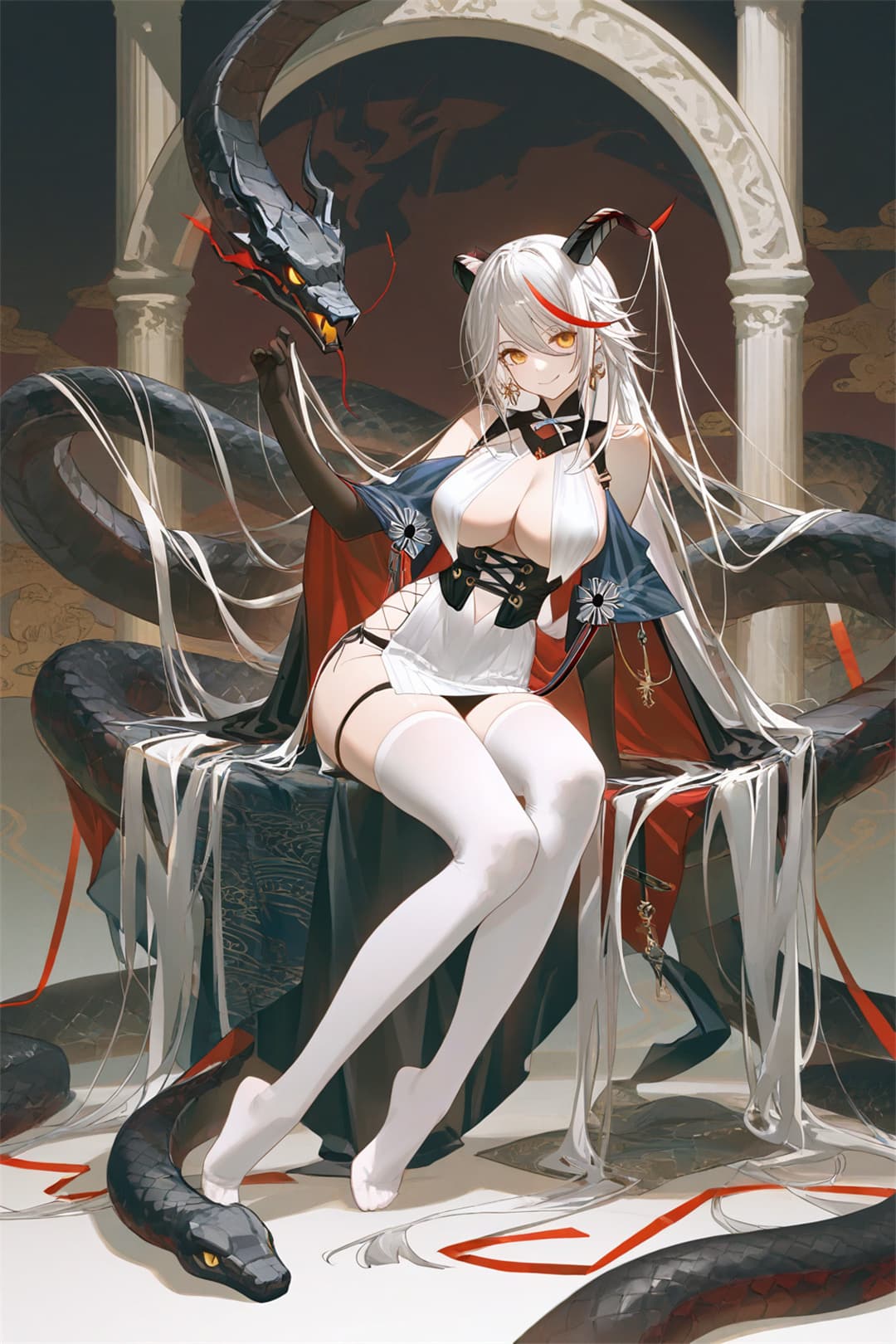 【插画精选】原神 茜特拉莉 麻雀一番街 白子&黒子 碧蓝航线 埃吉尔 会员动漫美图推荐 插画精选-第2张