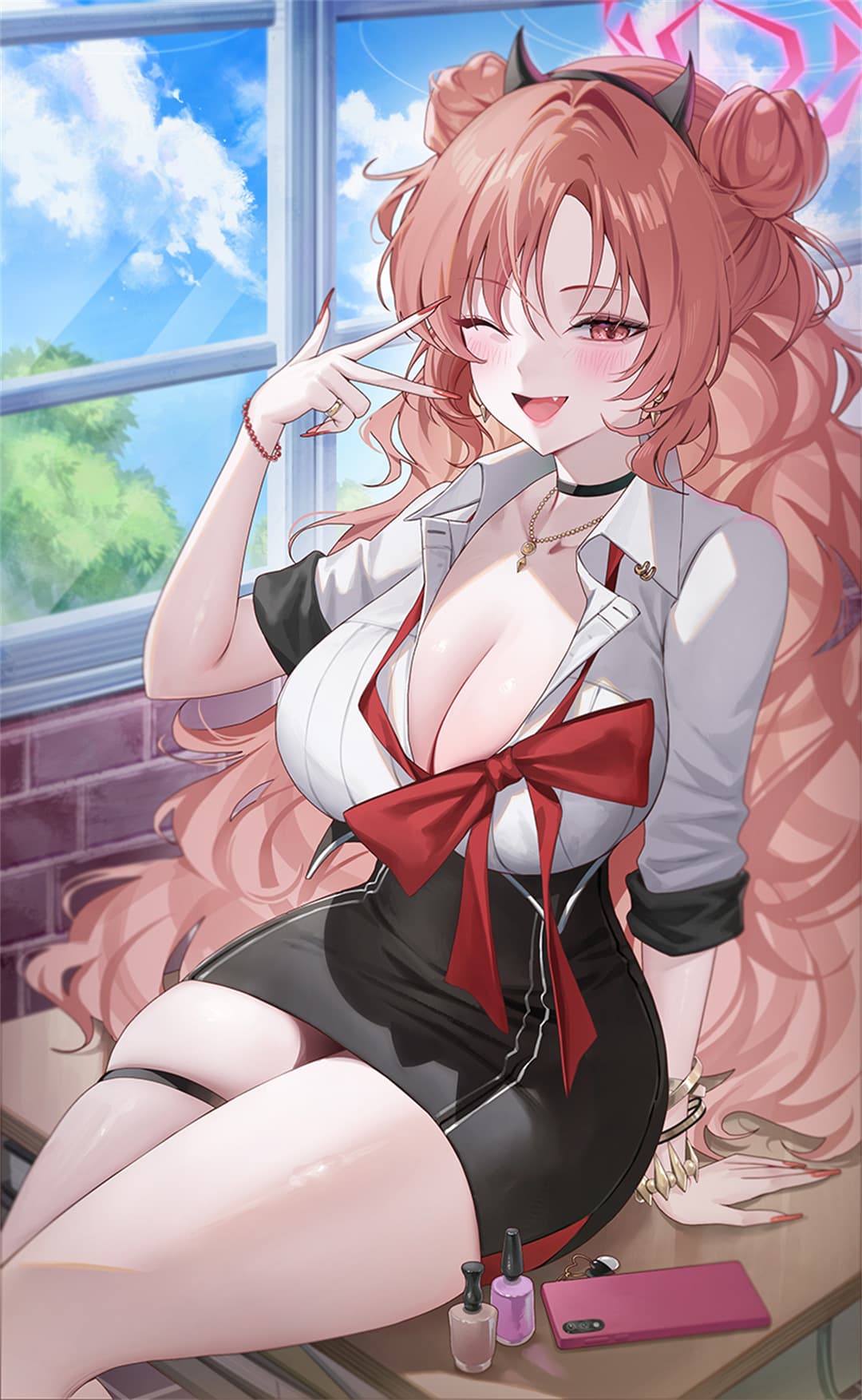 【插画精选】绝区零 星见雅 碧蓝档案 圣园弥香 原神 茜特拉莉 会员动漫美图推荐（共42张） 插画精选-第3张