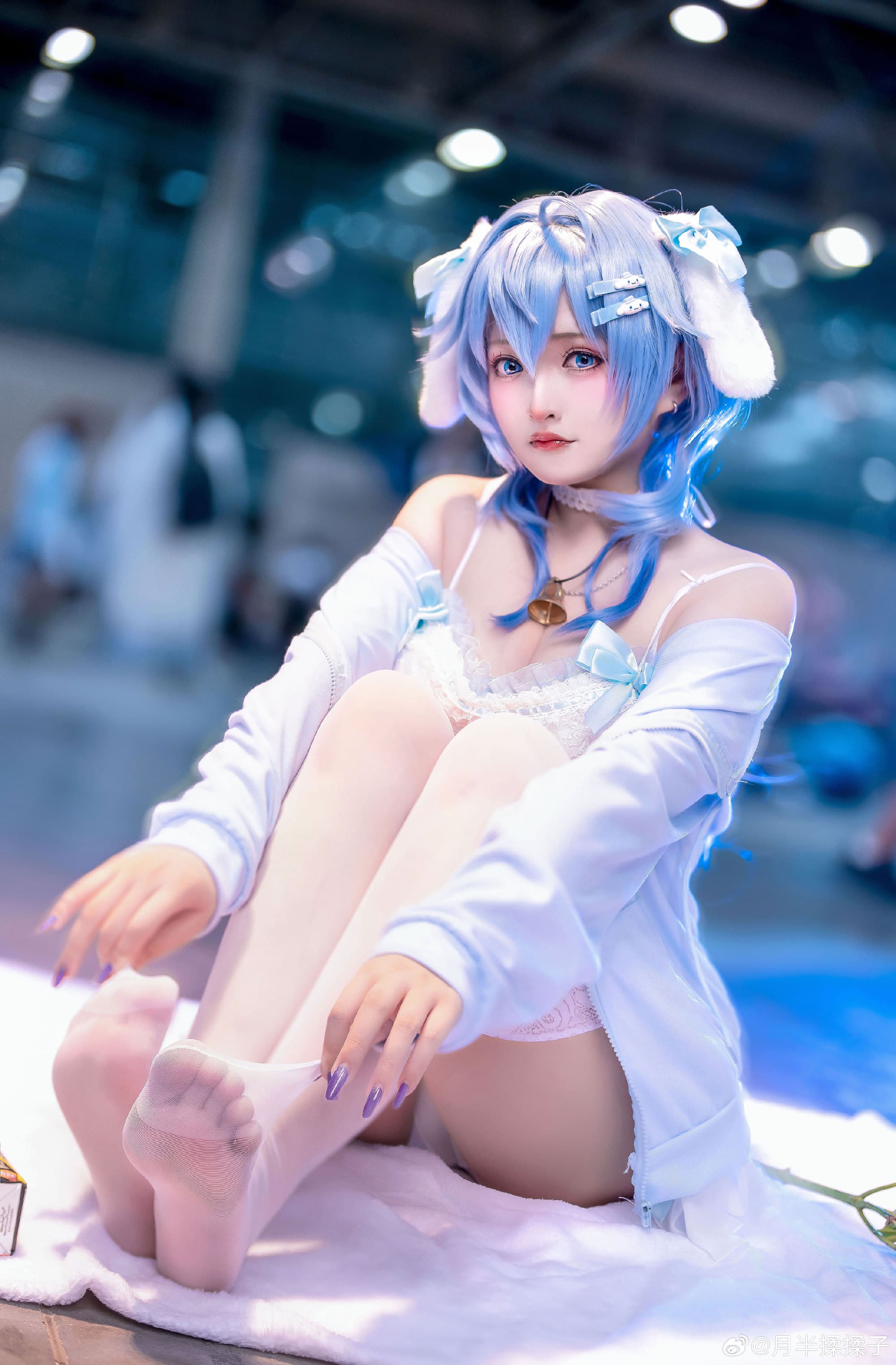 COSPLAY 原神 甘雨玉桂狗同人@月半揉揉子 COSPLAY-第5张