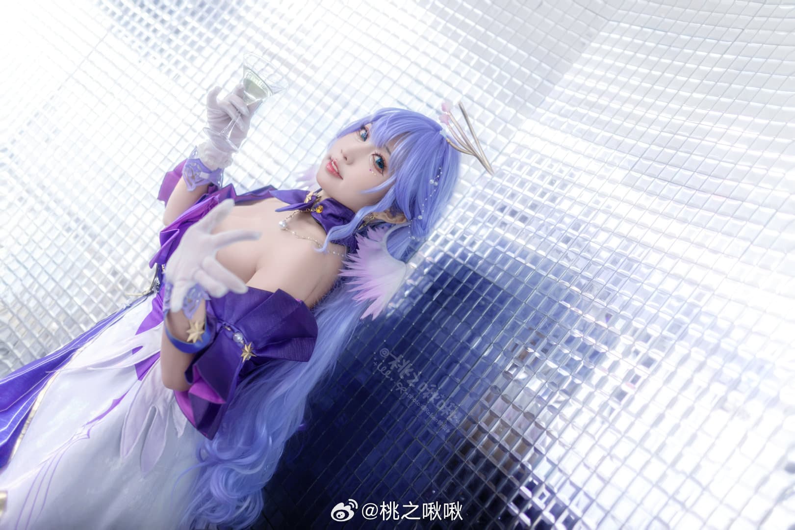 COSPLAY 但无人在意 聚光灯下知更鸟真正的愿望。崩坏：星穹铁道 知更鸟@桃之啾啾 COSPLAY-第8张