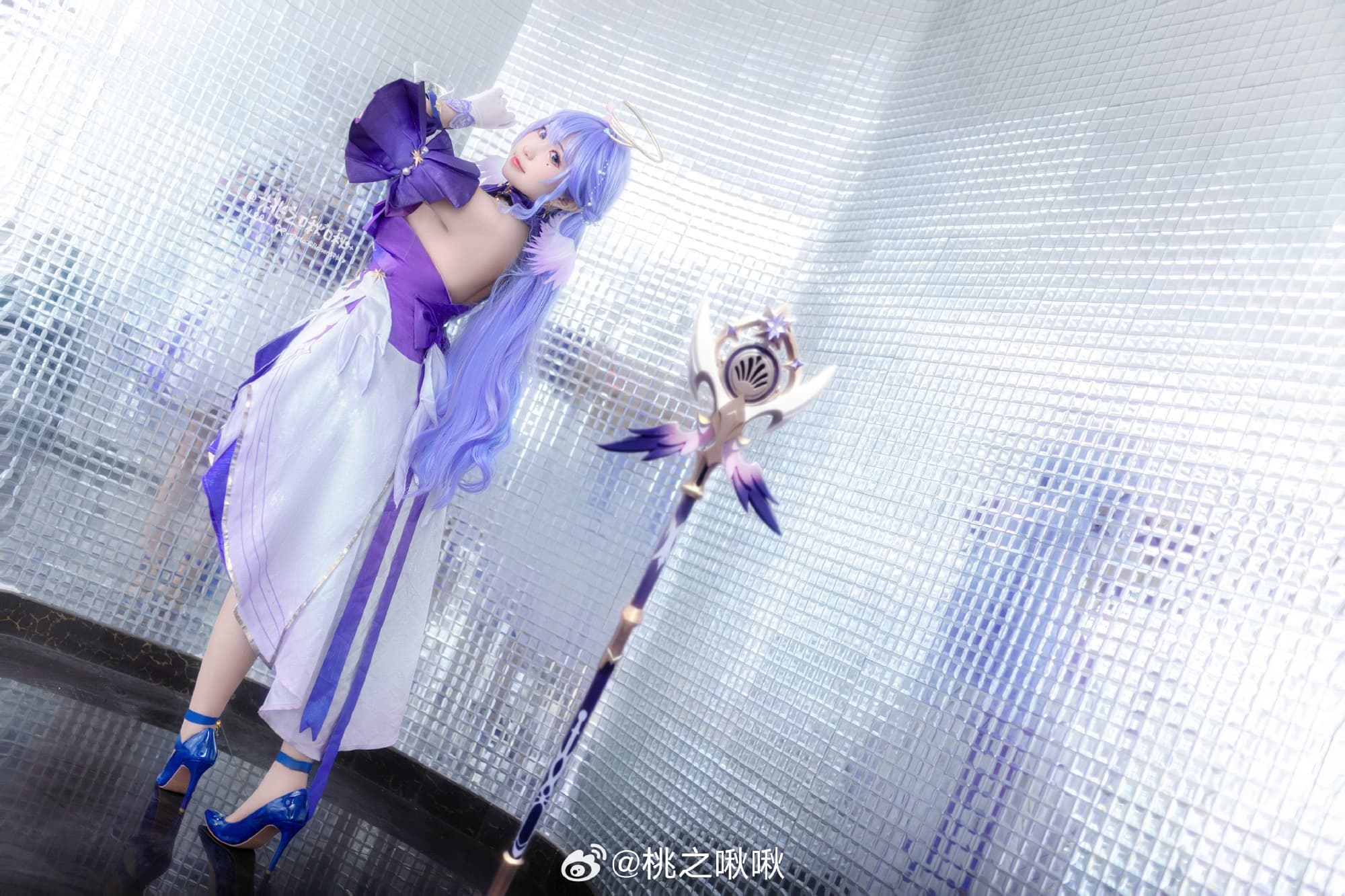 COSPLAY 但无人在意 聚光灯下知更鸟真正的愿望。崩坏：星穹铁道 知更鸟@桃之啾啾 COSPLAY-第7张