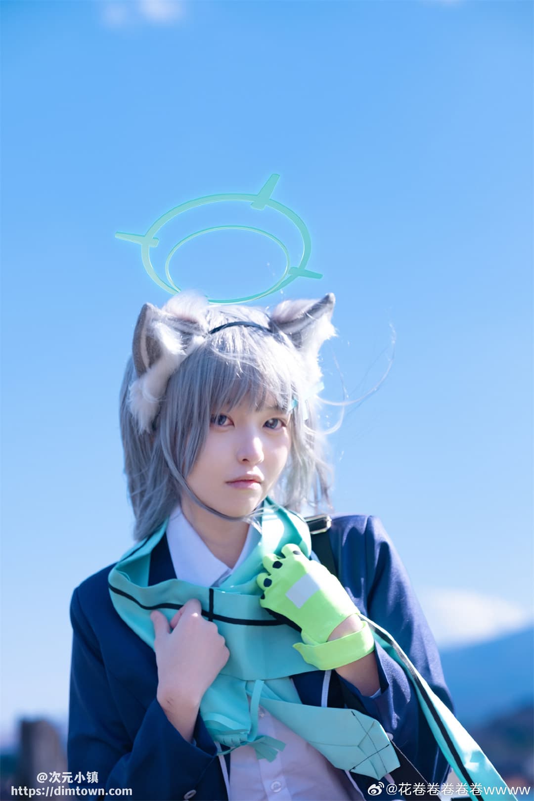 COSPLAY 碧蓝档案 砂狼白子生日快乐@花卷卷卷卷卷wwww COSPLAY-第8张