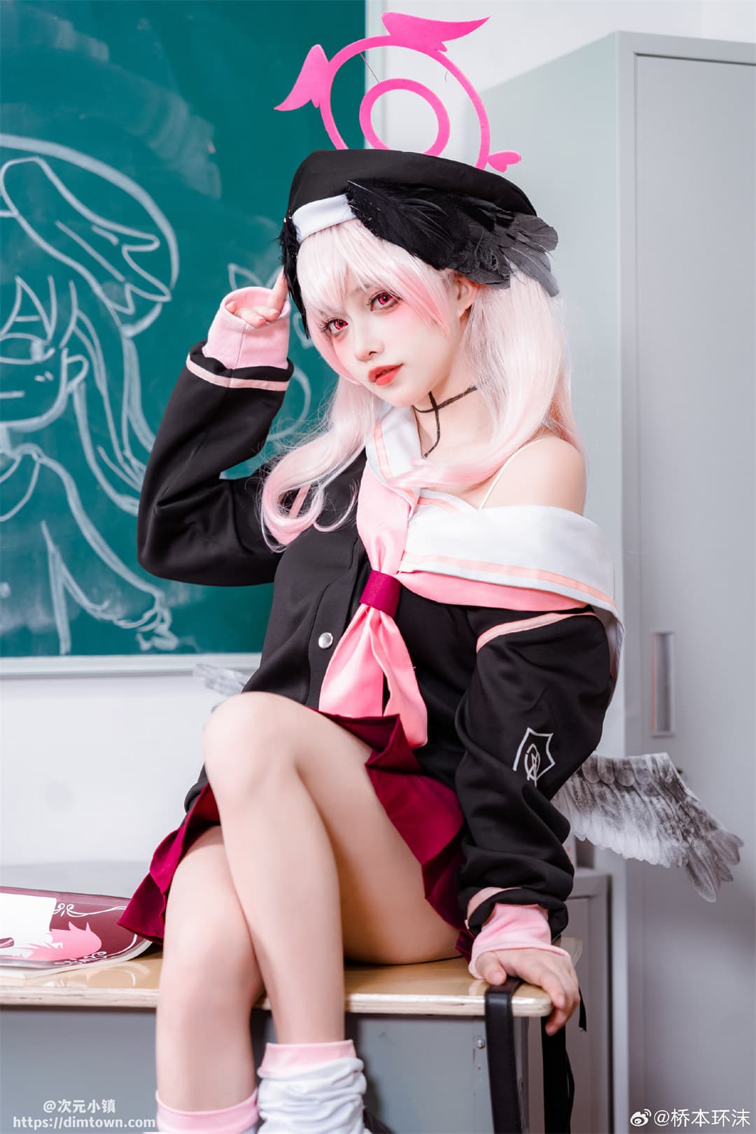 COSPLAY 蔚蓝档案 下江小春@桥本环沫 COSPLAY-第3张