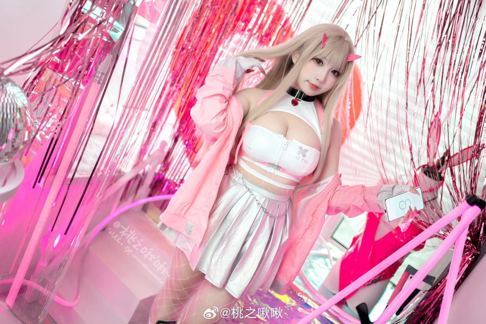 COSPLAY  我隐藏的秘密，只给你看哦♡ 𝗱𝗮𝗿𝗹𝗶𝗻𝗴~♡ nikke:胜利女神 毒蛇cos@桃之啾啾 COSPLAY-第8张