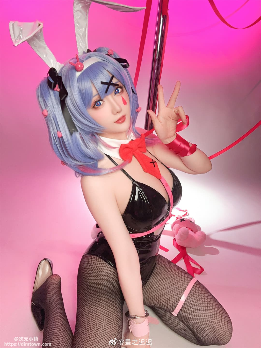 COSPLAY 初音未来 兔子洞@星之迟迟 COSPLAY-第6张