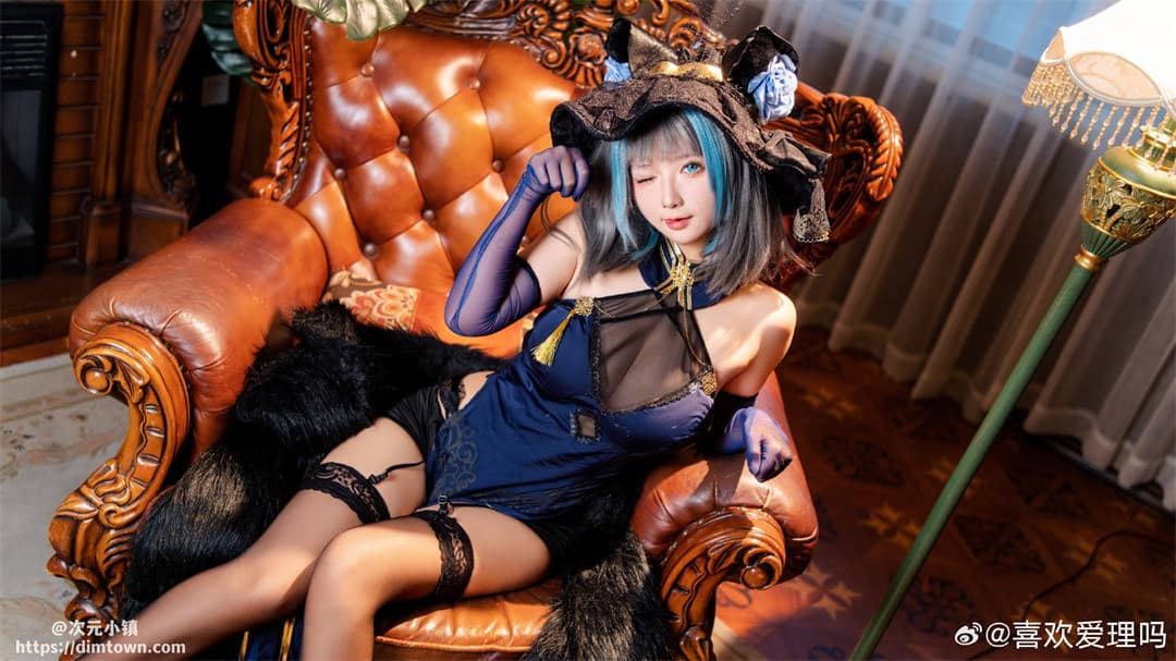 COSPLAY 碧蓝航线 柴郡@喜欢爱理吗 COSPLAY-第2张