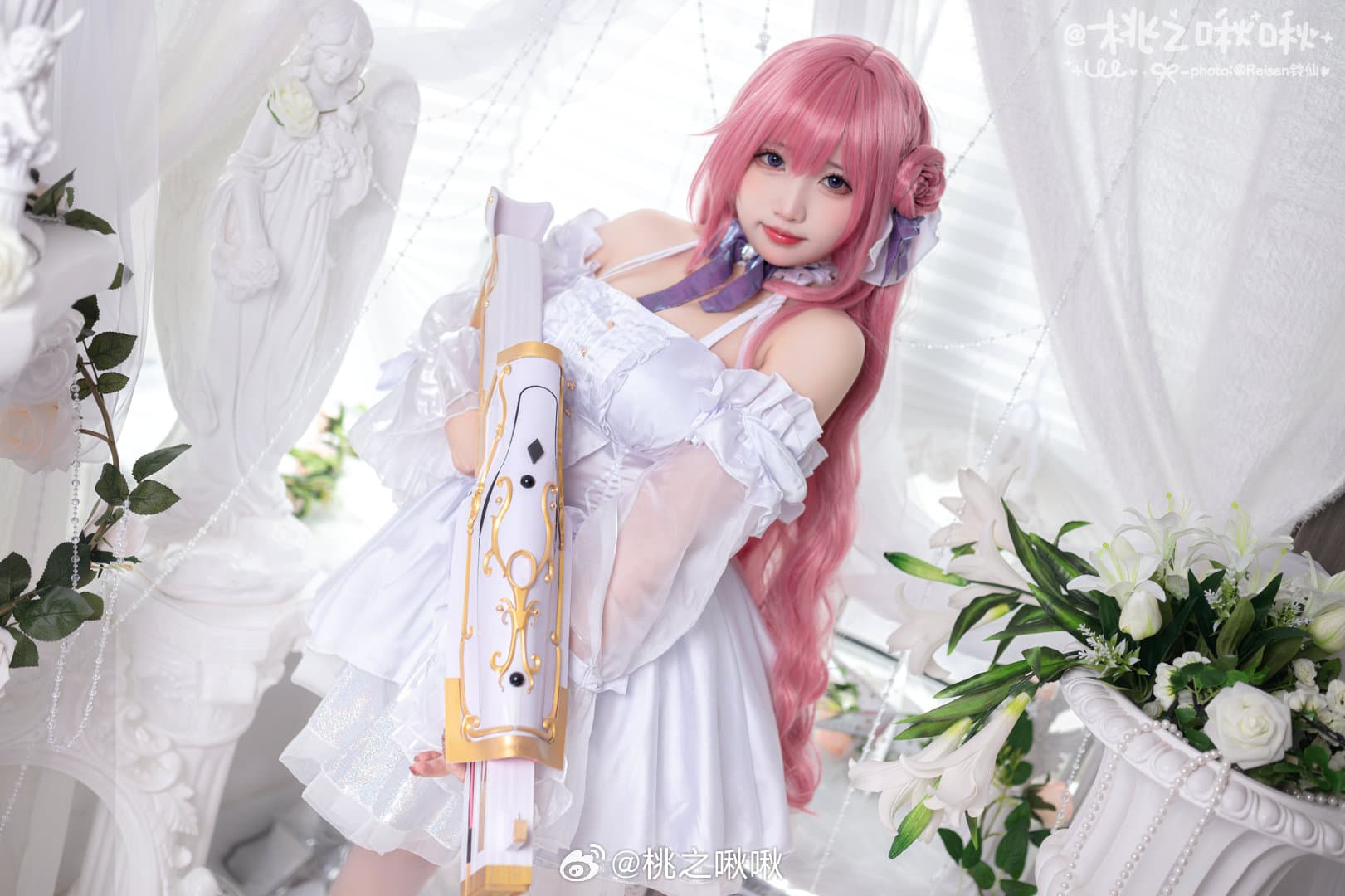 COSPLAY nikke:胜利女神 桃乐丝@@桃之啾啾 COSPLAY-第11张