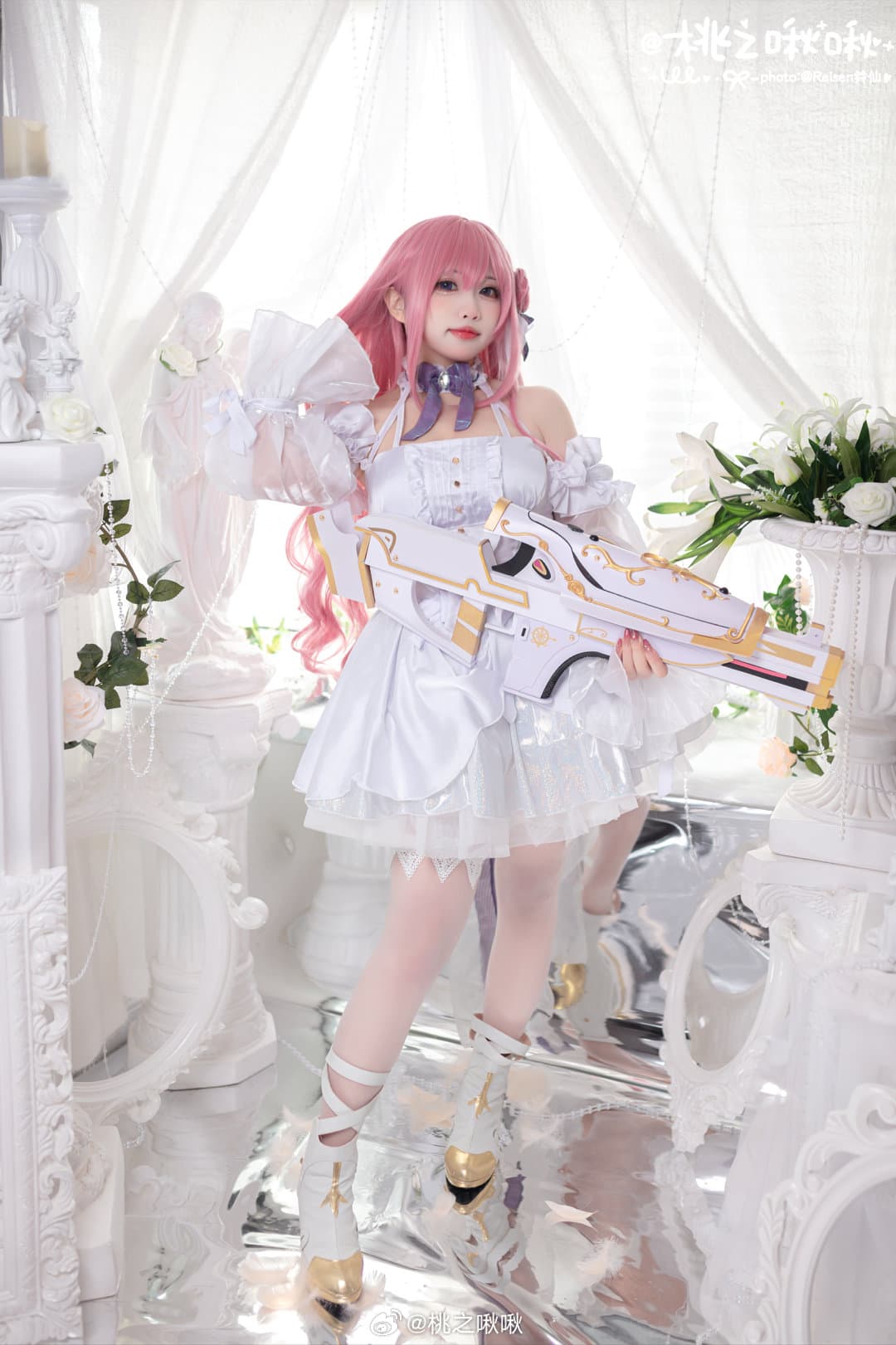 COSPLAY nikke:胜利女神 桃乐丝@@桃之啾啾 COSPLAY-第7张